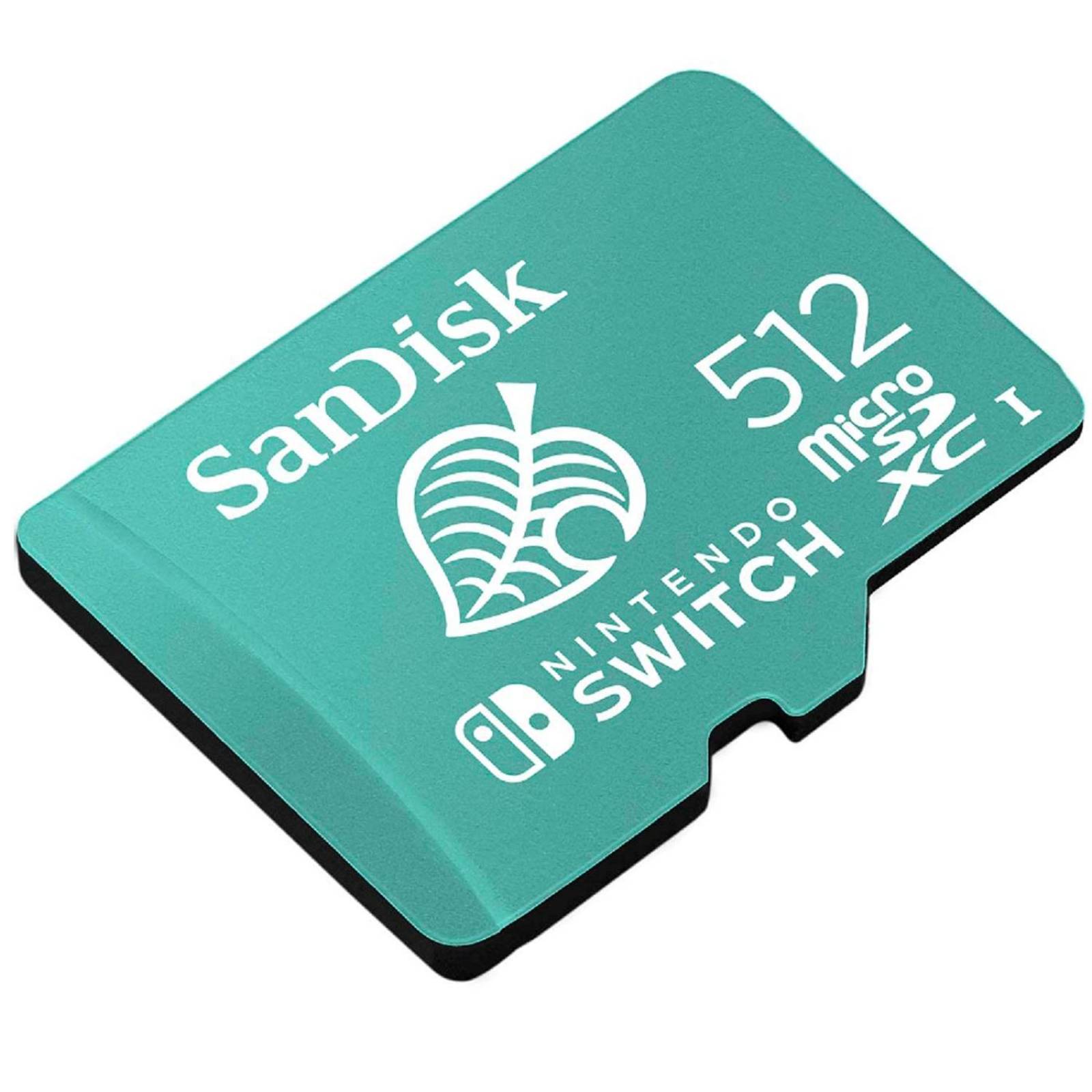 Memoria Micro SD 512GB SANDISK NINTENDO SWITCH OFICIAL SDSQXAO-512G-GN