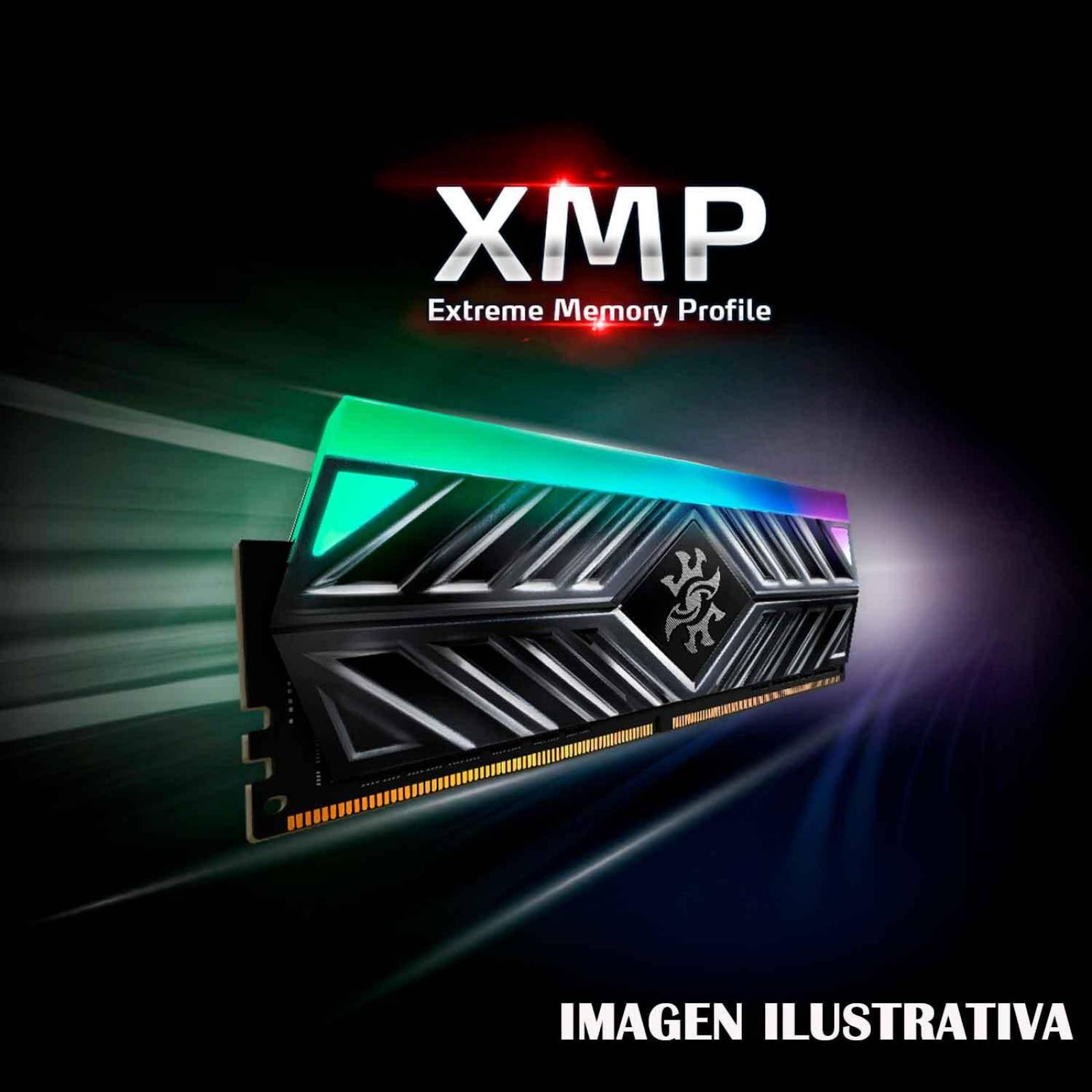 Memoria RAM DDR4 16GB 3200MHz XPG SPECTRIX D41 RGB 2x8GB Disipador AX4U320038G16-DB41 