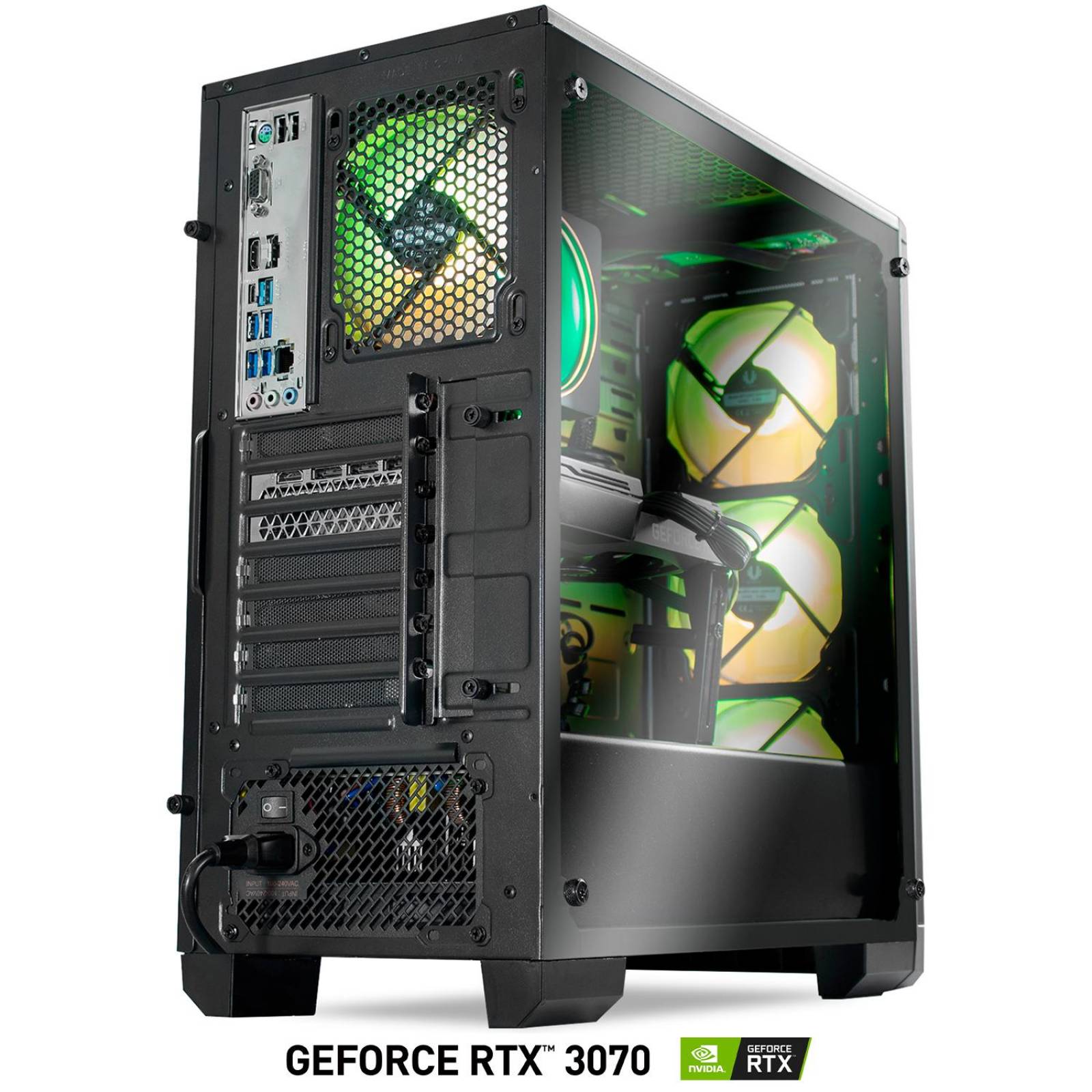 Xtreme PC Gamer Geforce RTX 3070 Ryzen 7 3800X 32GB SSD 480GB 2TB WIFI 