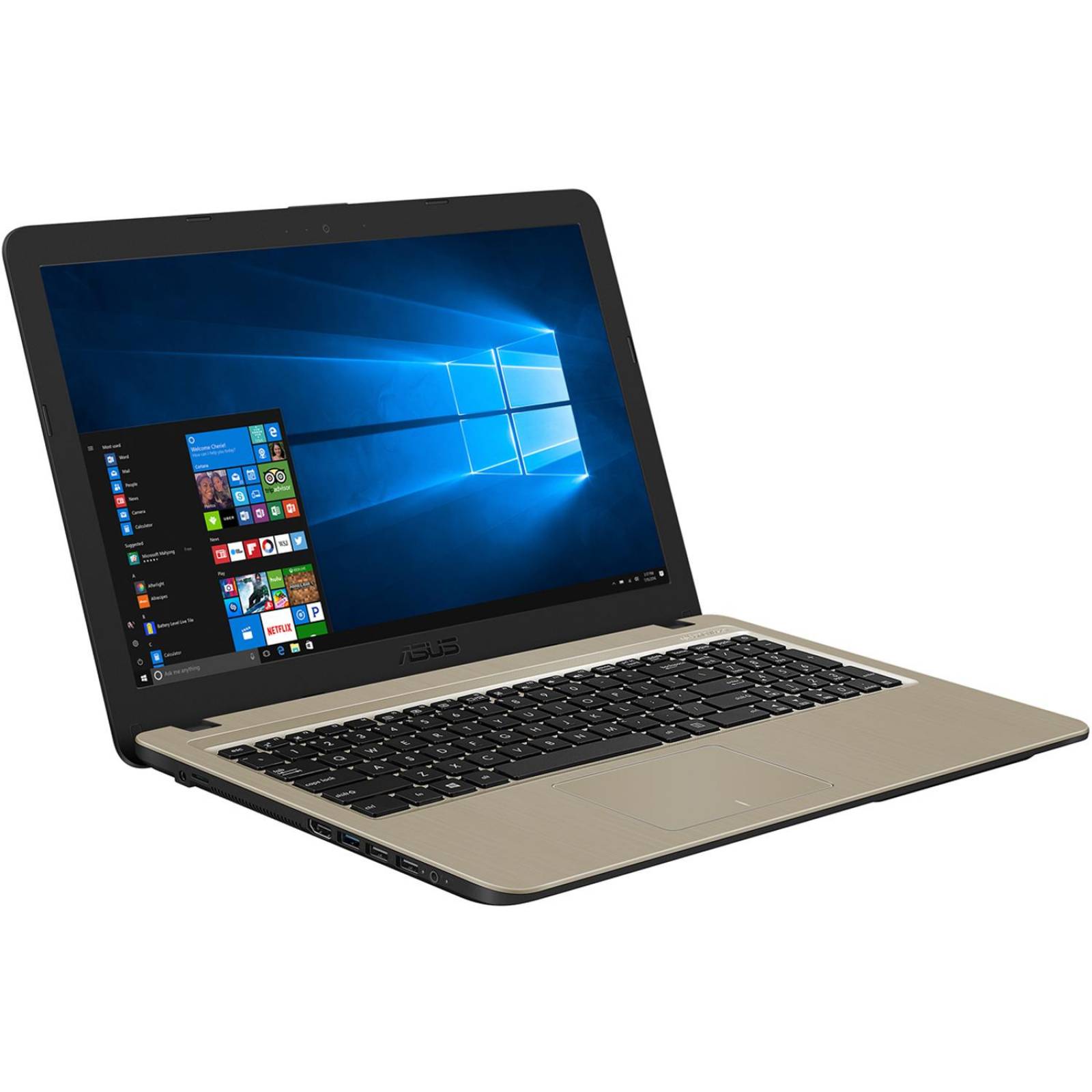 Laptop ASUS VivoBook Intel Celeron N3350 4GB 500GB Pantalla 15.6 WIFI 