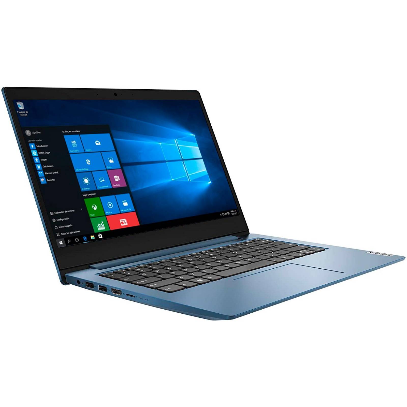 Laptop LENOVO IdeaPad 14IGL05 Pentium N5030 4GB SSD 128GB 14 81VU000JUS Reacondicionado 