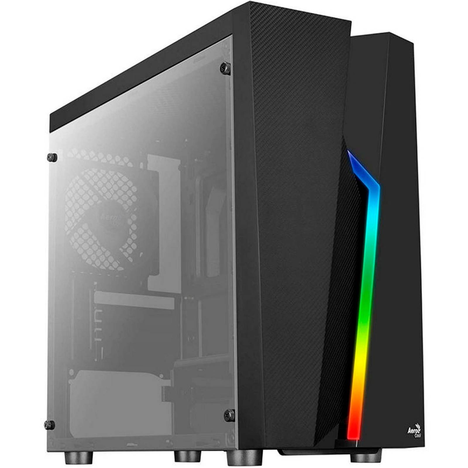 Gabinete Gamer AEROCOOL BOLT MINI RGB Ventana Acrilico