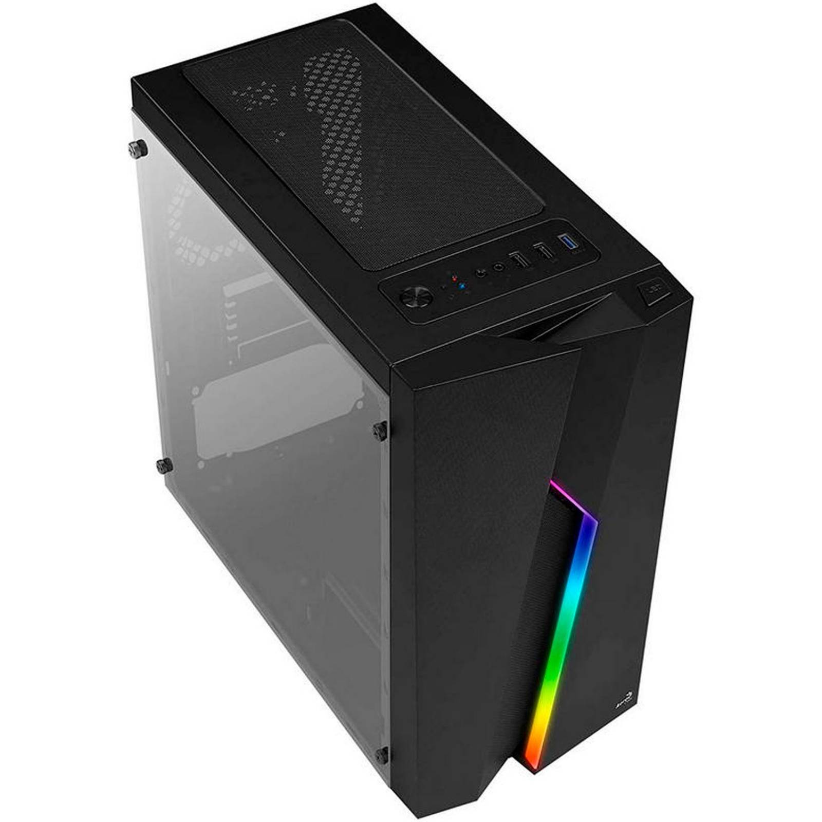 Gabinete Gamer AEROCOOL BOLT MINI RGB Ventana Acrilico