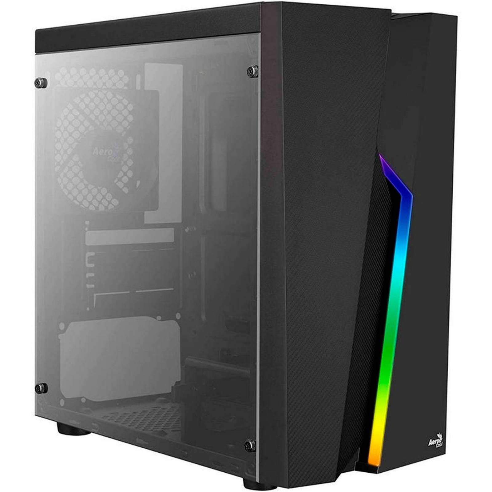 Gabinete Gamer AEROCOOL BOLT MINI RGB Ventana Acrilico
