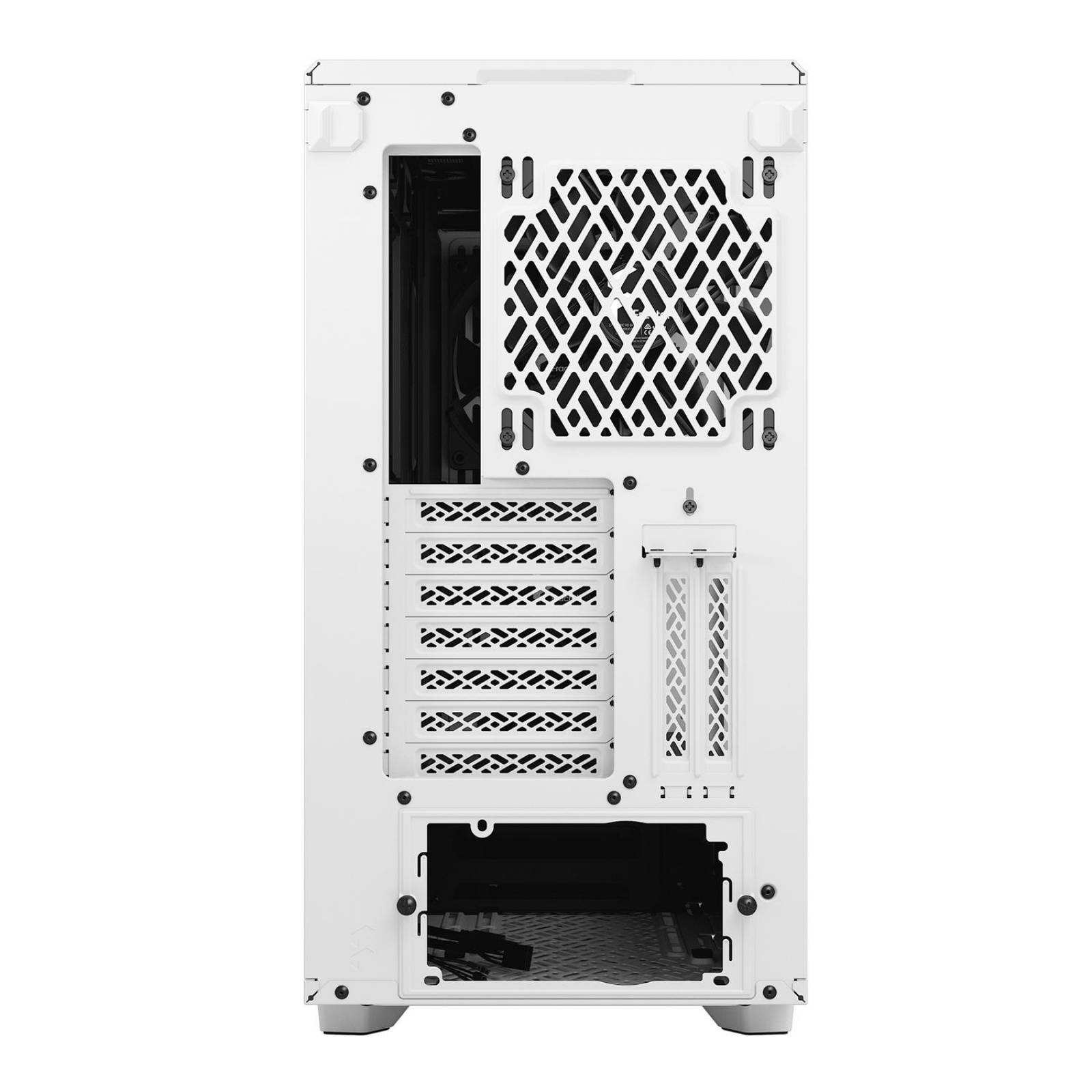 Gabinete Gamer FRACTAL DESIGN Meshify C 2 Fan Cristal Templado USB 3.0 Blanco ATX