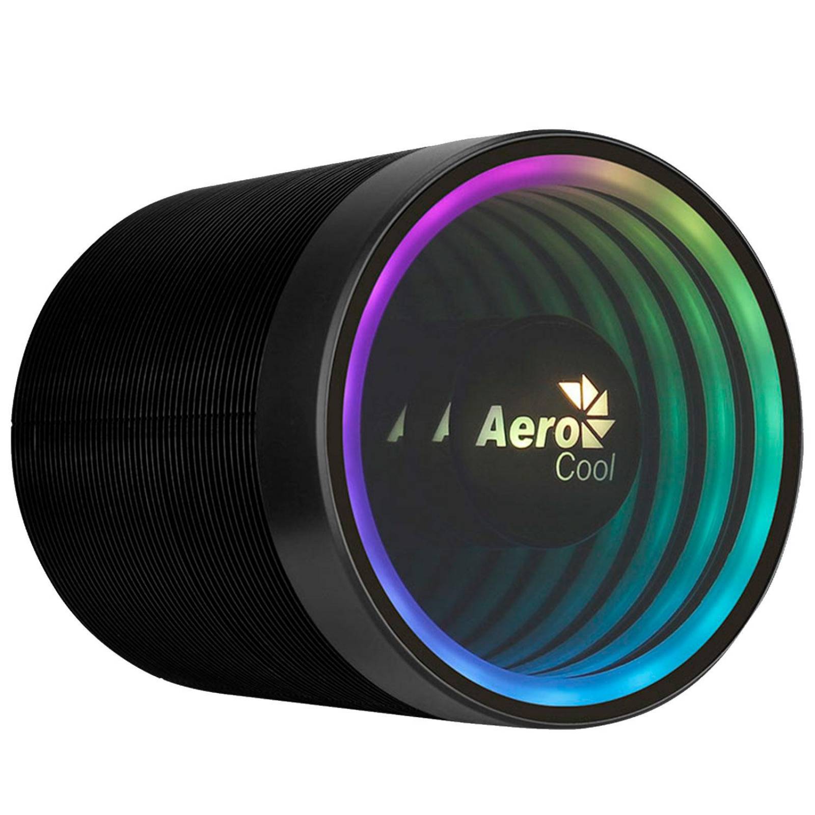 Disipador CPU Gamer AEROCOOL MIRAGE 5 60mm ARGB LGA 1700 AM5 1200-3000 rpm 4-Pin Negro 
