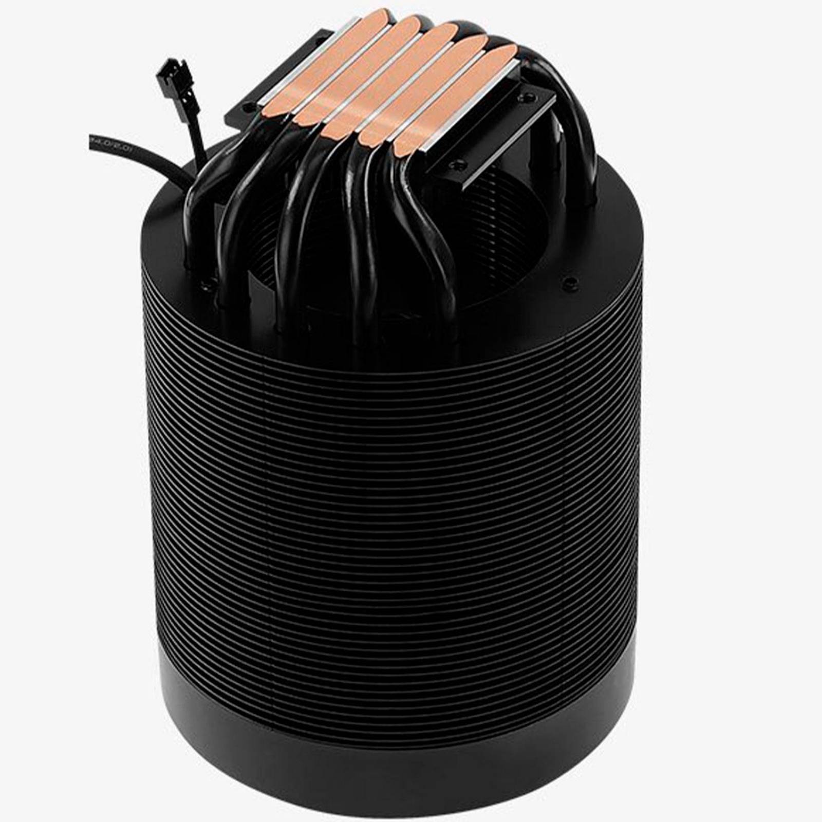 Disipador CPU Gamer AEROCOOL MIRAGE 5 60mm ARGB LGA 1700 AM5 1200-3000 rpm 4-Pin Negro 