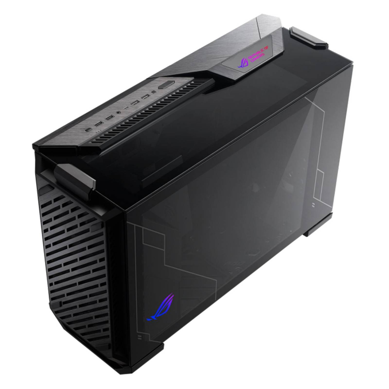 Gabinete Gamer ASUS ROG Z11 Case Black Mini ITX RGB 
