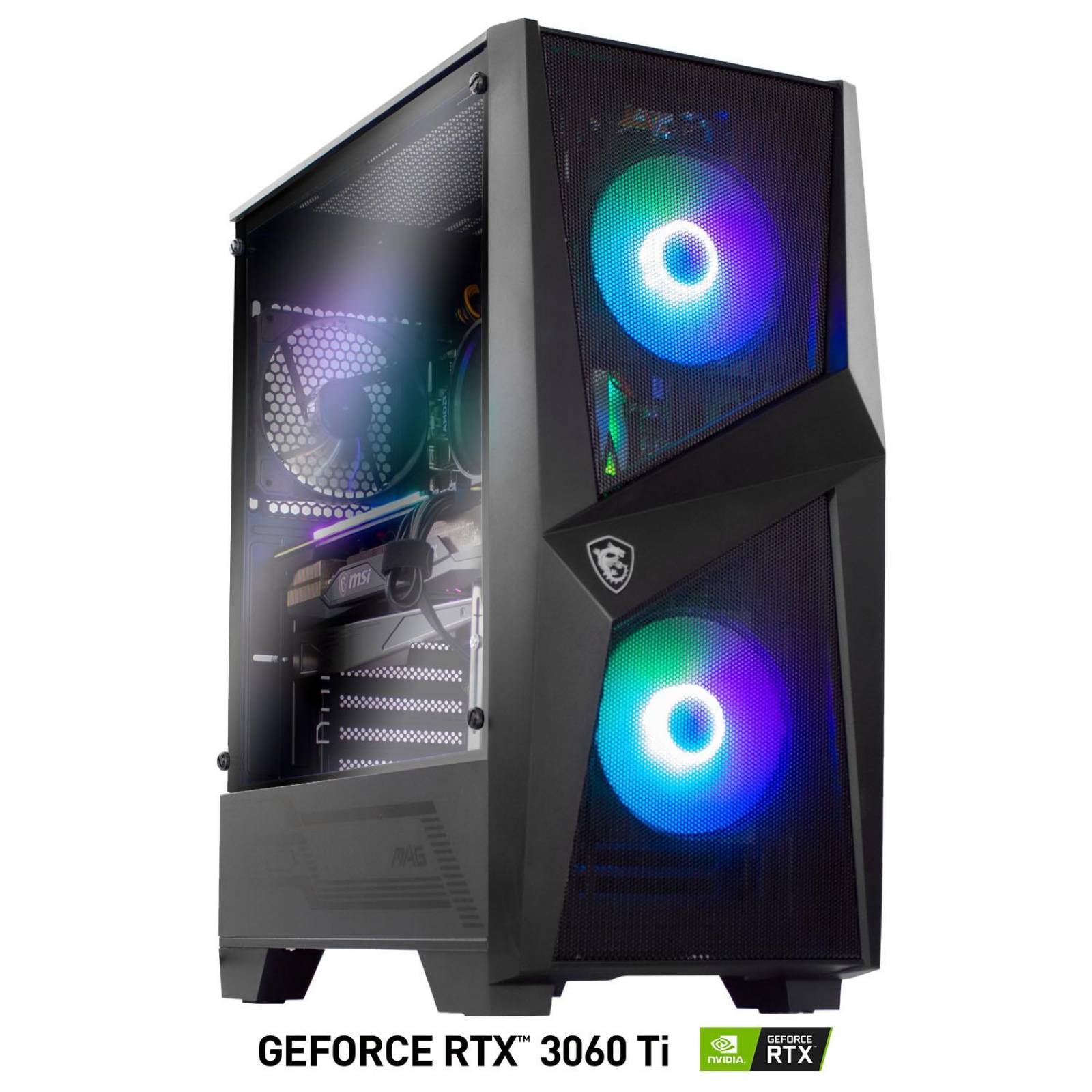 Xtreme PC Gamer MSI Geforce RTX 3060 TI Ryzen 5 5600X 32GB SSD 512GB 2TB 