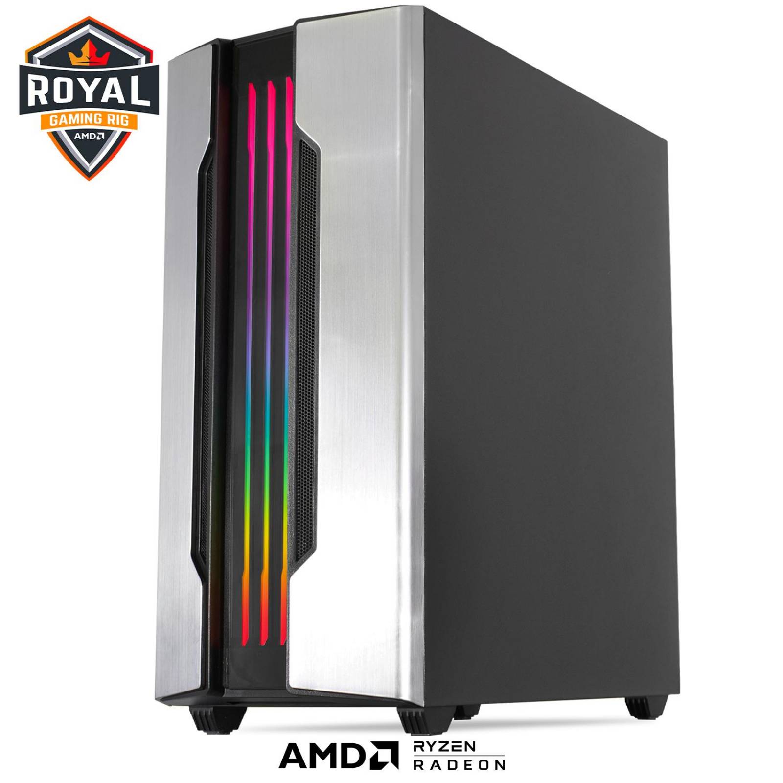 Xtreme PC Gamer AMD Radeon RX 5500 XT Ryzen 5 3600 16GB SSD Monitor 24 144Hz