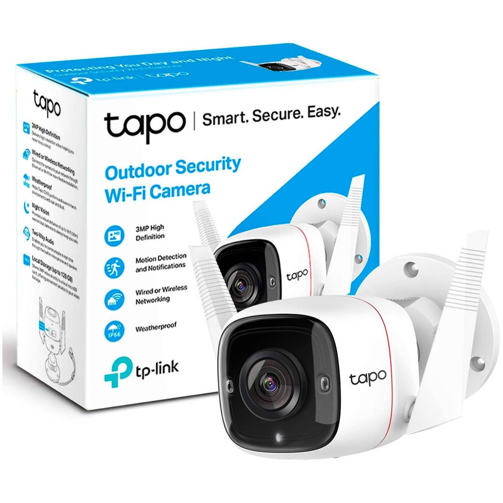 TP-Link TAPO C310 - Camara Vigilancia WiFi Exterior Interior