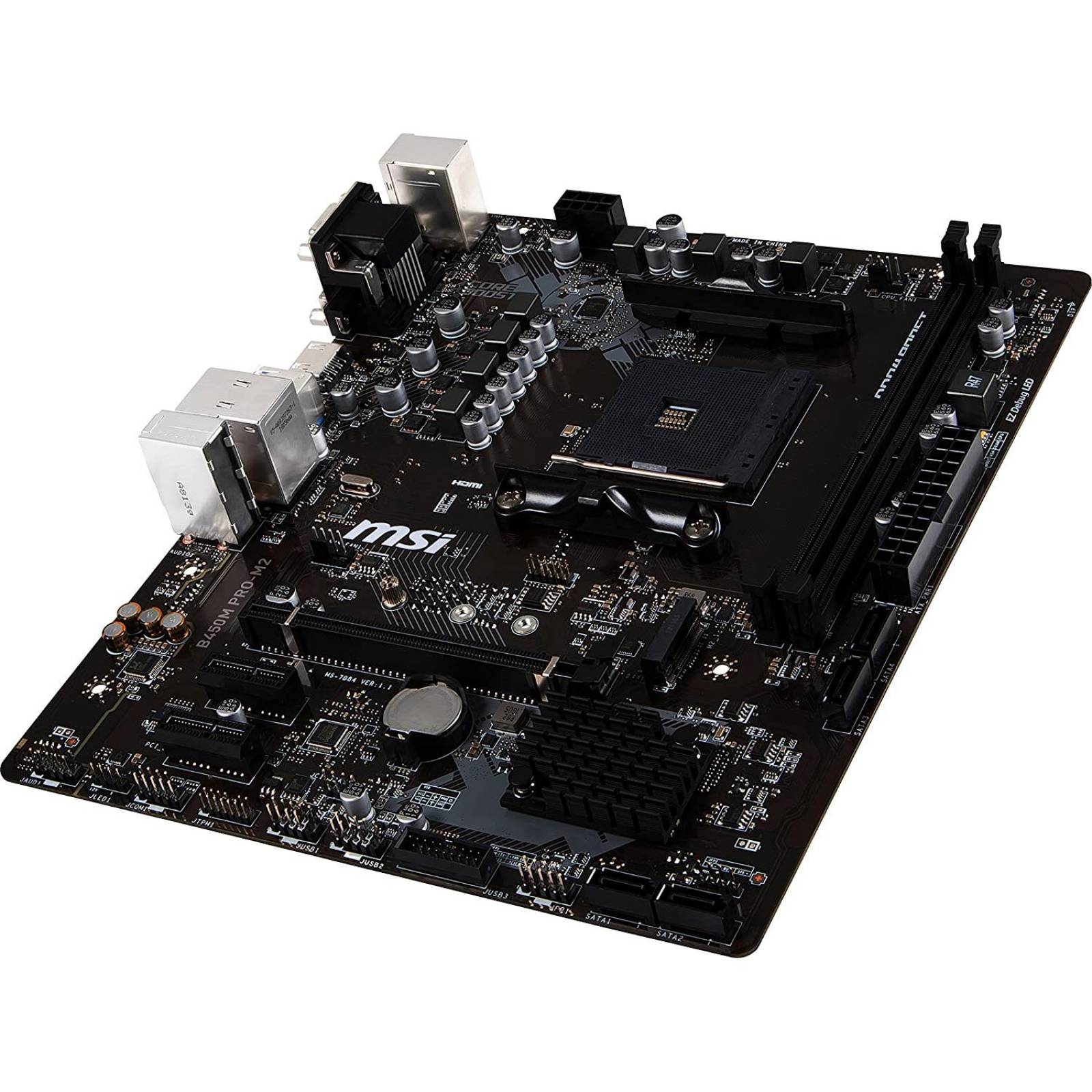 Tarjeta Madre MSI B450M PRO-M2 MAX AMD AM4 Micro ATX