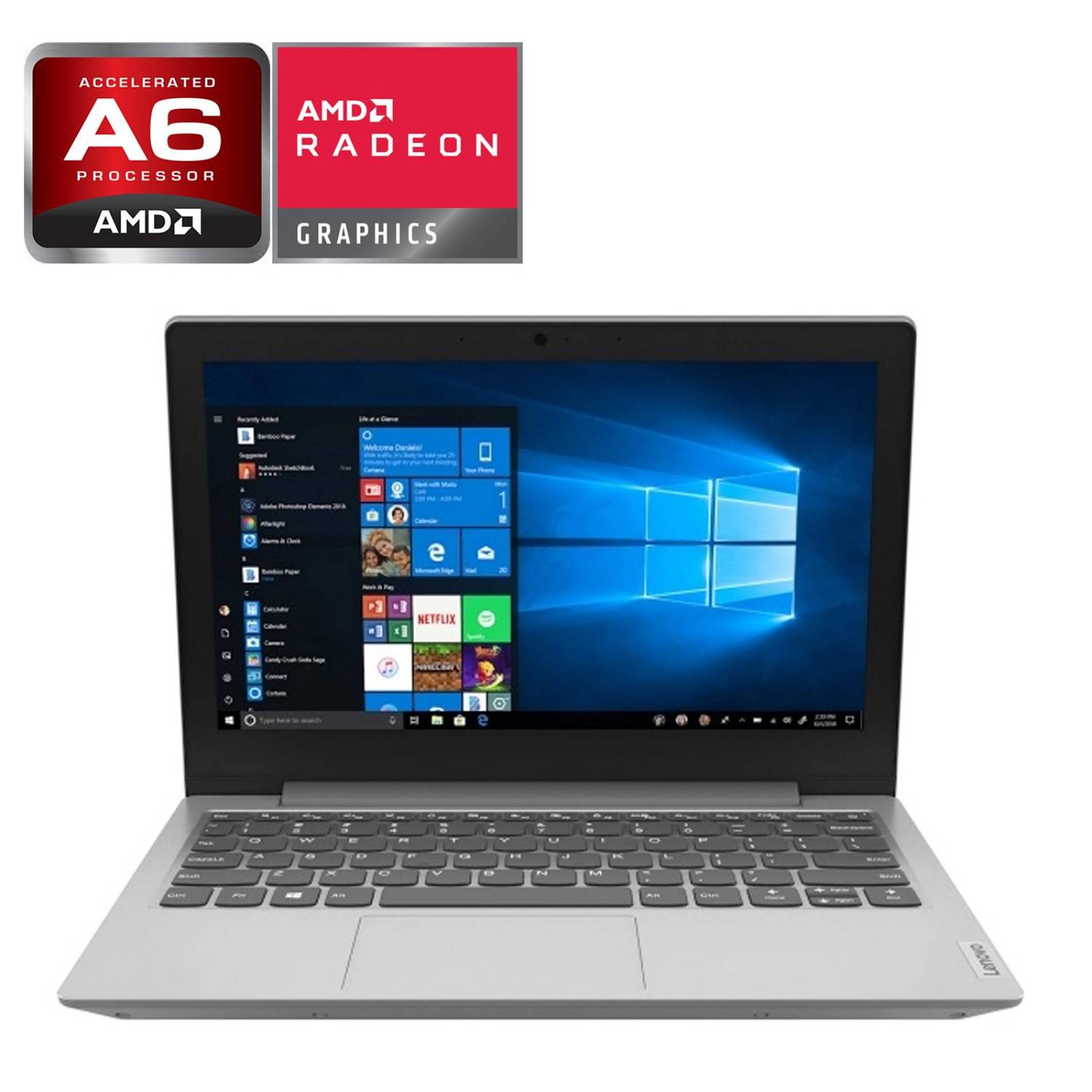 Laptop LENOVO Ideapad A6 9220E 4GB 64GB 14 Win10 81VS0001US