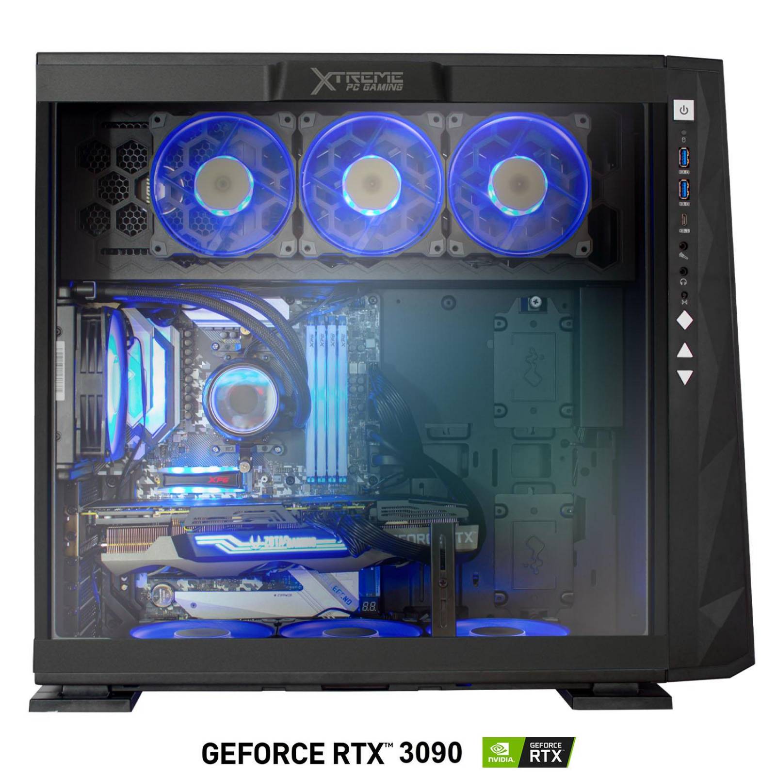 Xtreme PC Gamer Geforce RTX 3090 Ryzen 9 5900X 32GB SSD 2TB Sistema Liquido