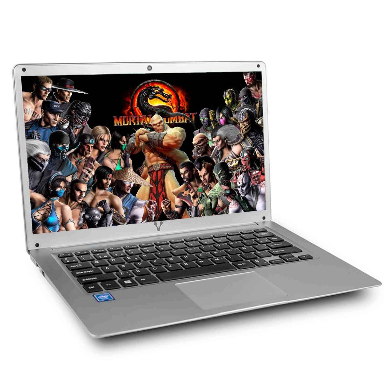 Laptop VORAGO Intel N3350 4GB 500GB 14 Gris Win 10 ALPHA PLUS 3350-10-1 