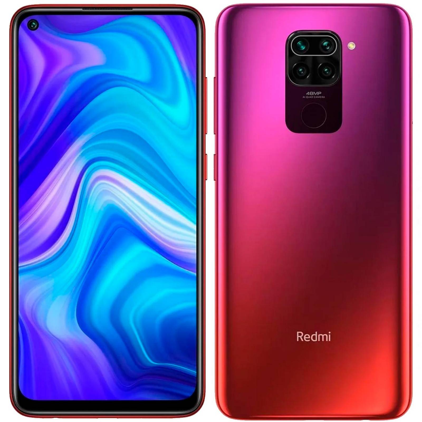 Celular Xiaomi Redmi Note 9 4gb 64gb 653 Fhd 4 Camaras 48mpx 6022