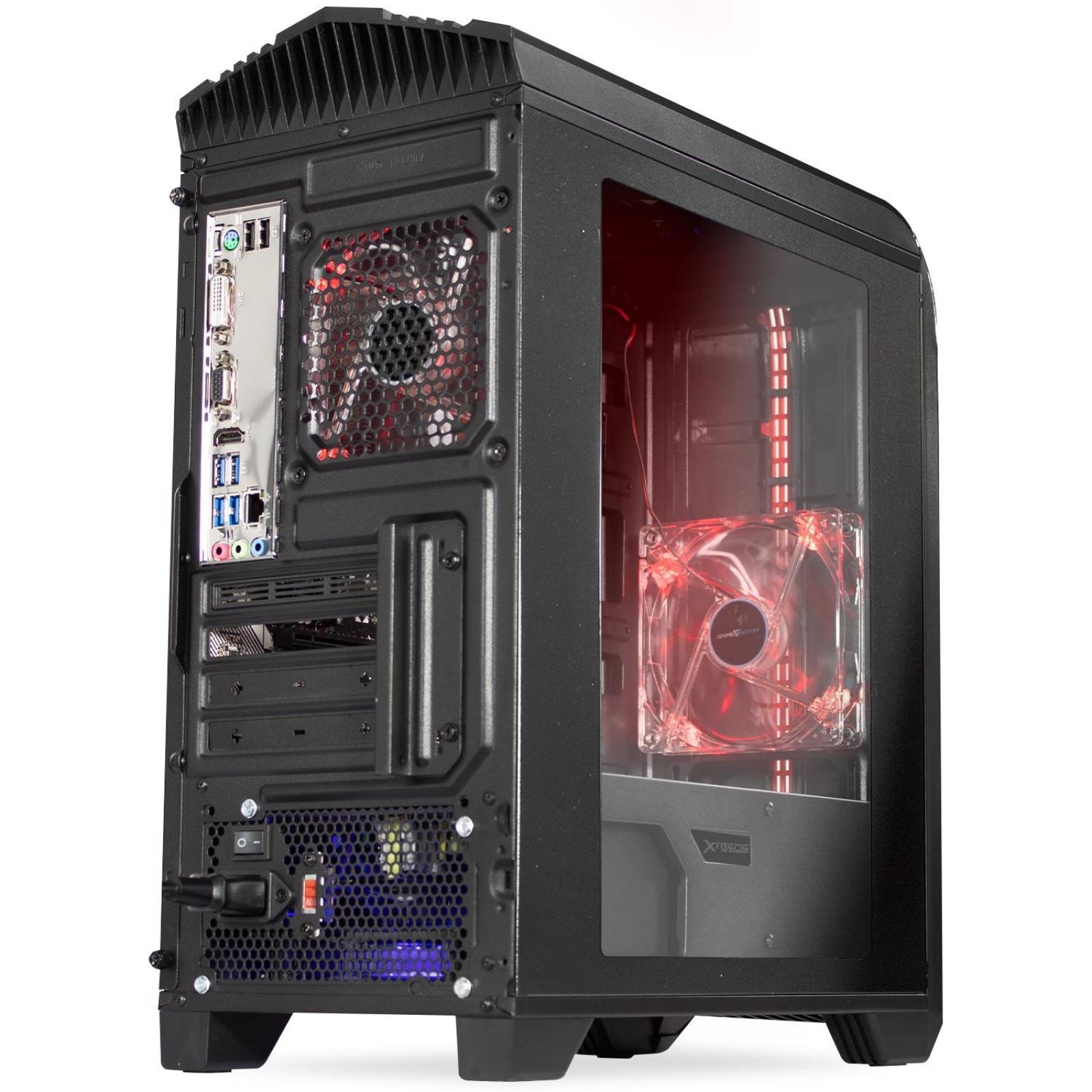 Xtreme PC Gamer AMD Radeon Vega 3 3000G Dual Core SSD 8GB Monitor 21.5 WIFI