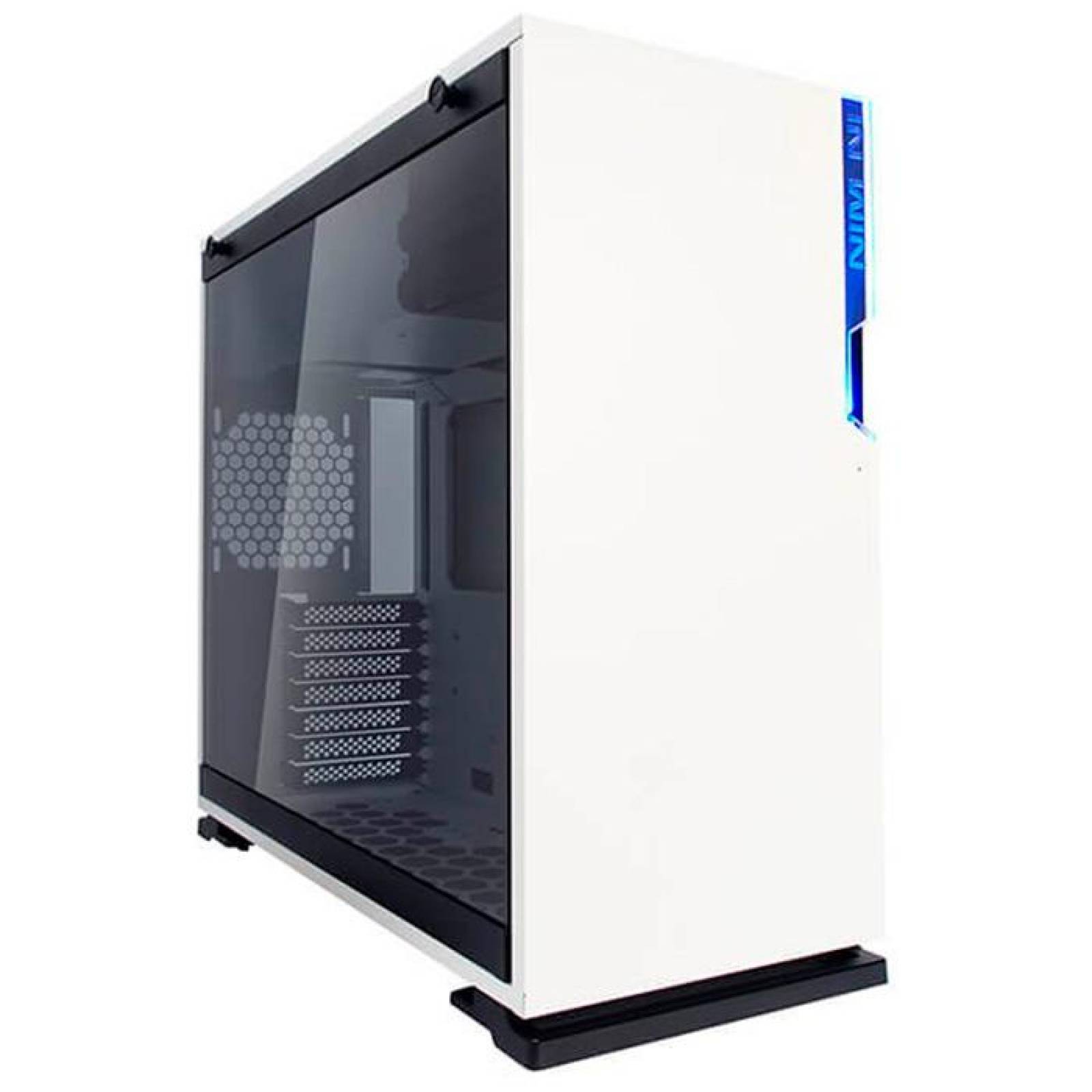 Gabinete Gamer IN WIN 101 WHITE ATX Media Torre Cristal Templado