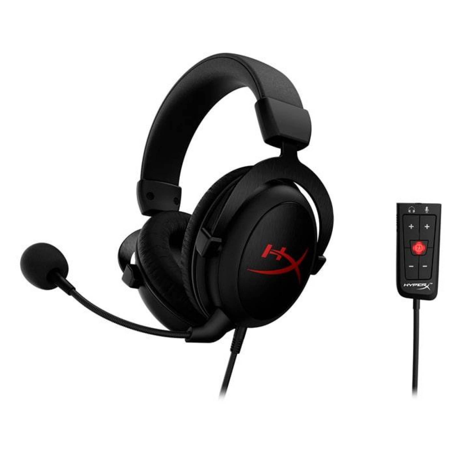 Audifonos Gamer HYPERX Cloud Core Audio 7.1 Xbox One PS4 Nintendo Switch 3.5mm HX-HSCC-2-BK/WW