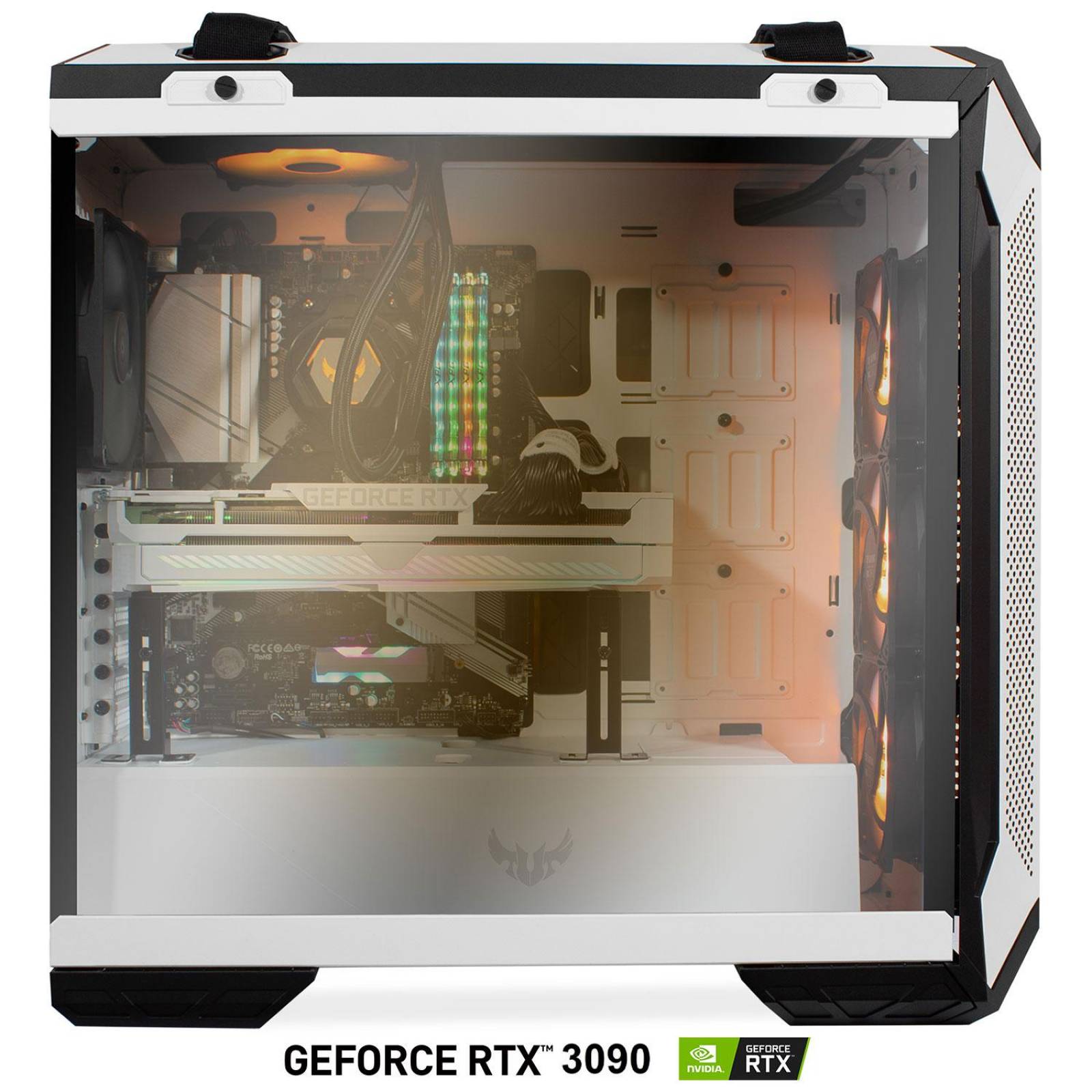 Xtreme PC Gamer PBA TUF Geforce RTX 3090 AMD Ryzen 9 32GB SSD 1TB Sistema Liquido 