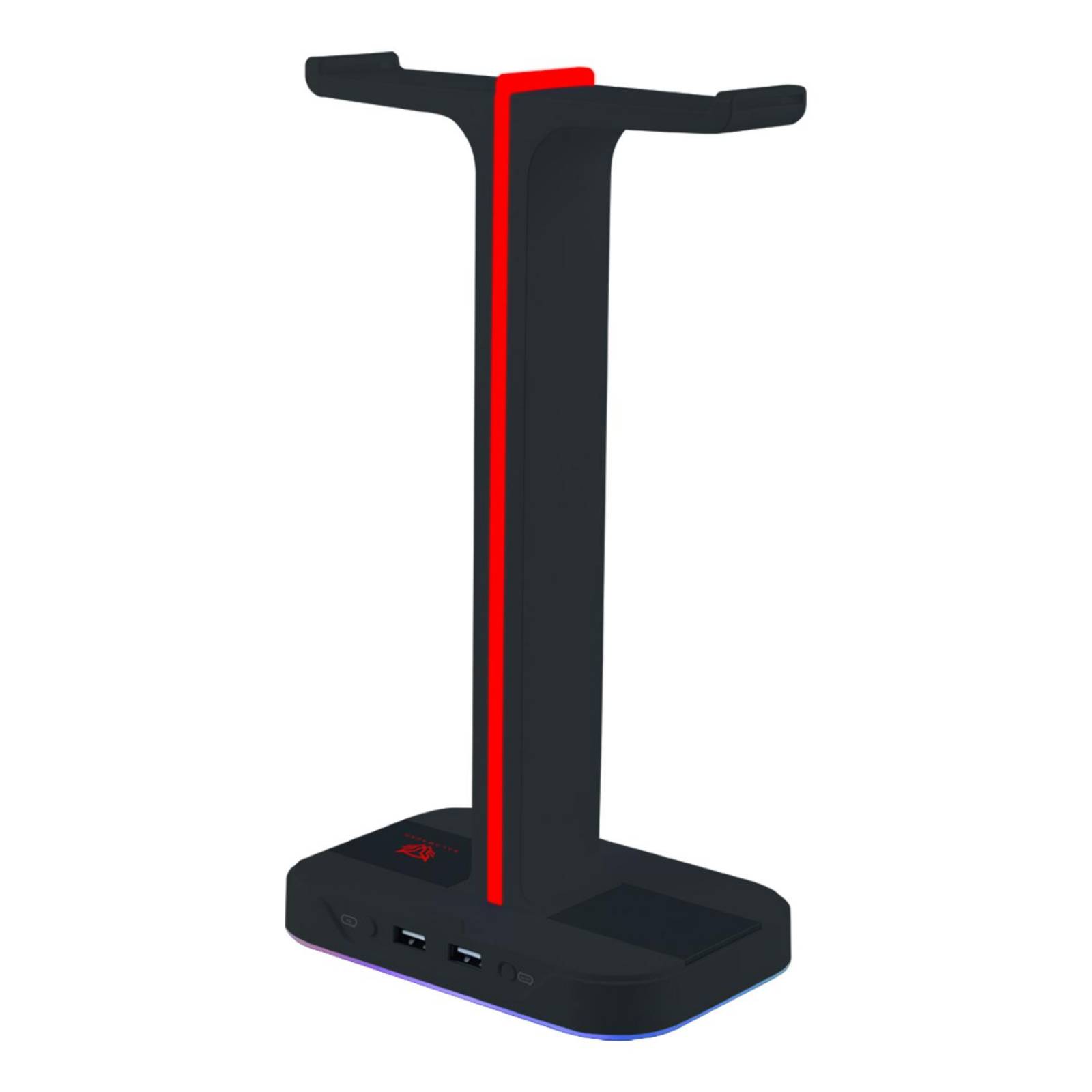 Base Para Diadema Gamer BALAM RUSH ATLAS PRO HRX20 RGB USB Negro BR-931502 