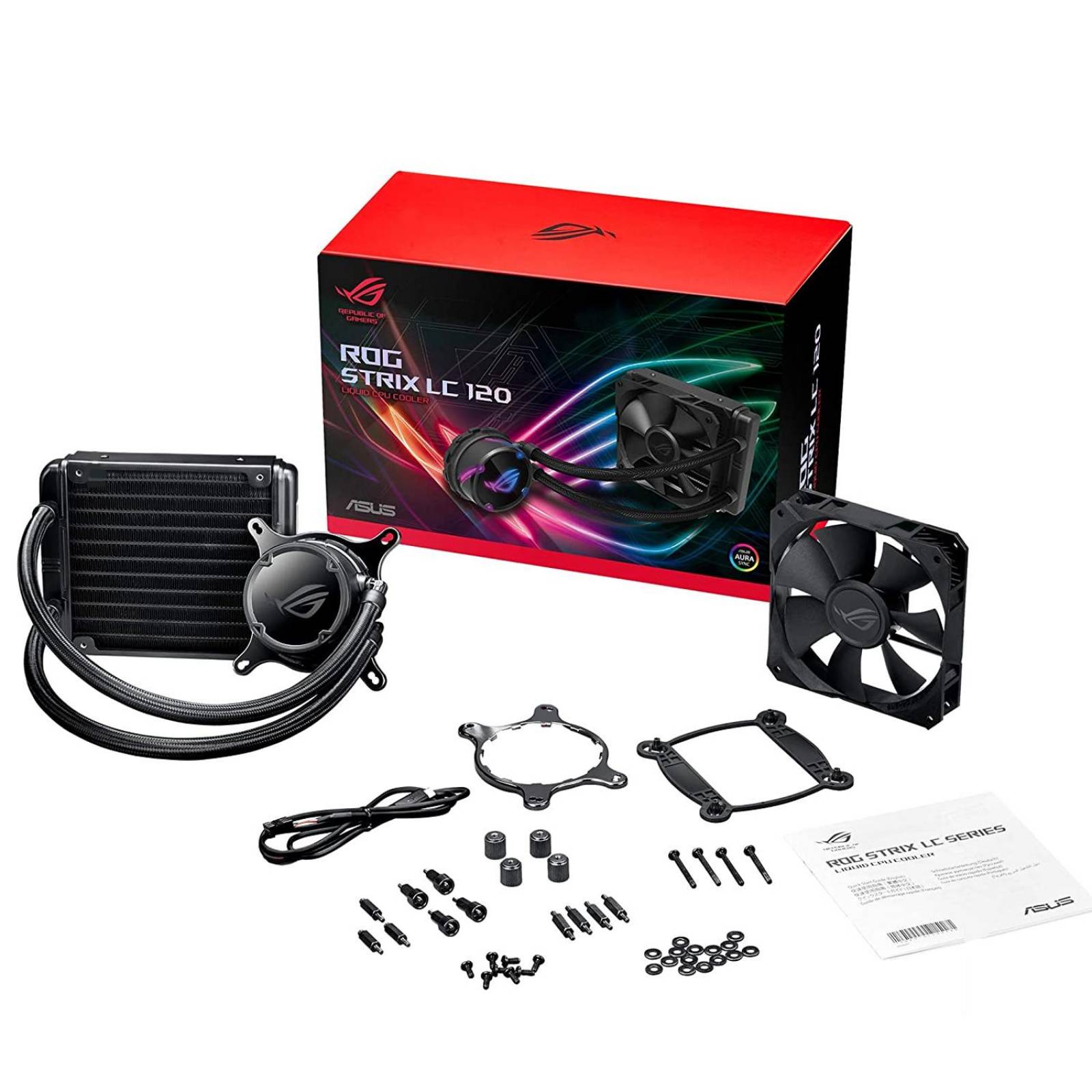 Enfriamiento Liquido ASUS ROG STRIX LC 120 RGB 120mm 