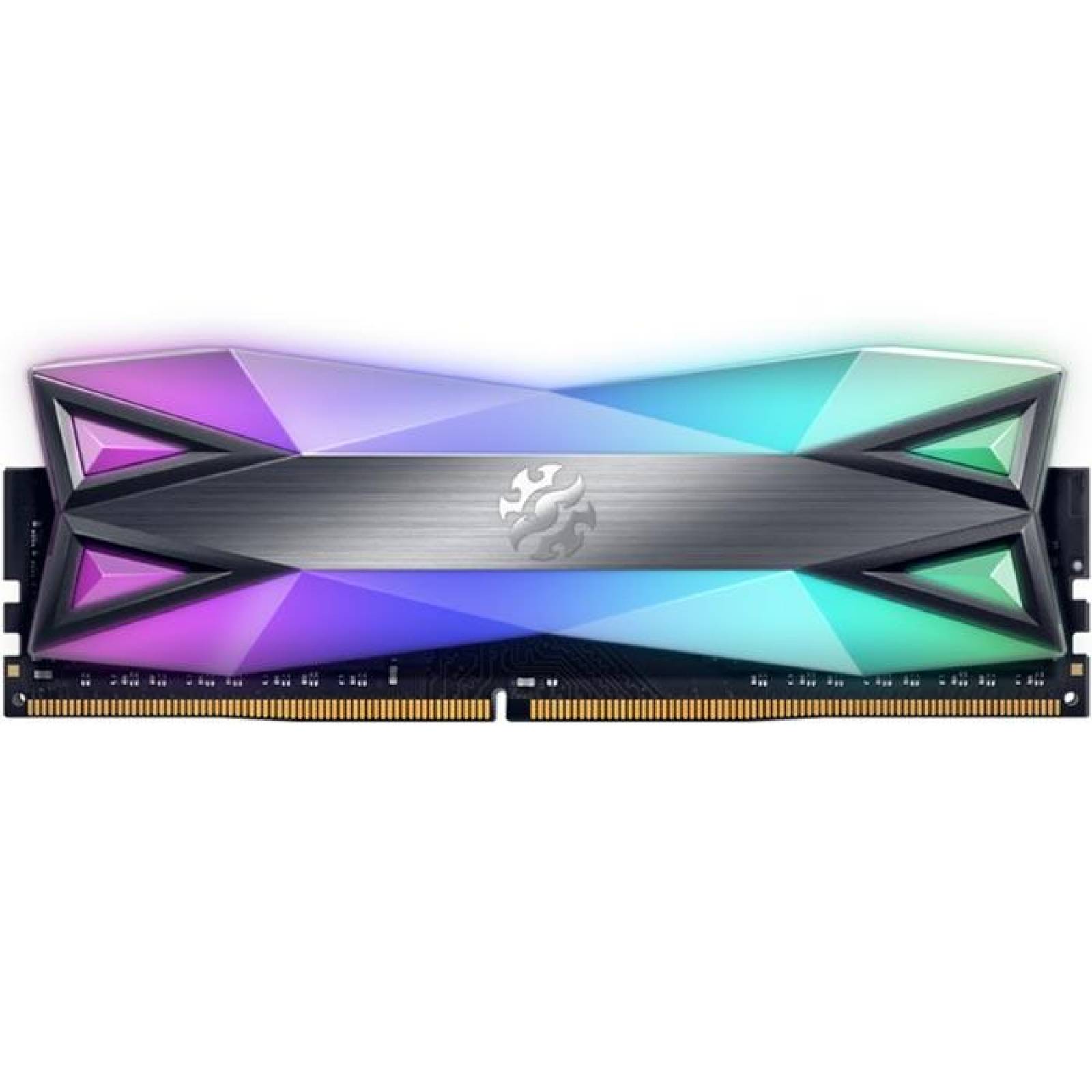 Memoria RAM DDR4 16GB 3600MHz XPG SPECTRIX D60 RGB 1x16GB Gris AX4U360016G18I-ST60 
