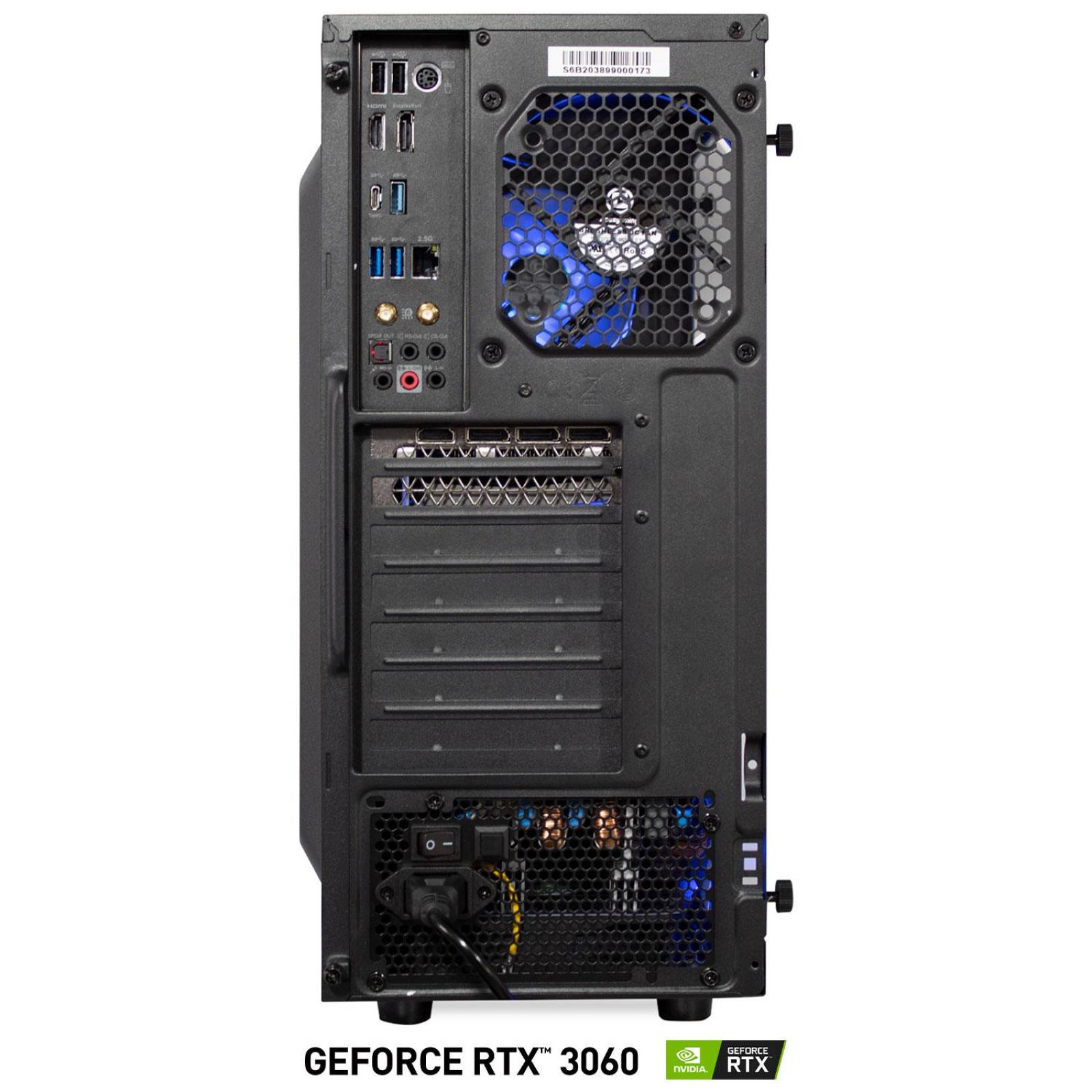 Xtreme PC Gamer Geforce RTX 3060 Core I7 10700F 16GB SSD 500GB 2TB WIFI