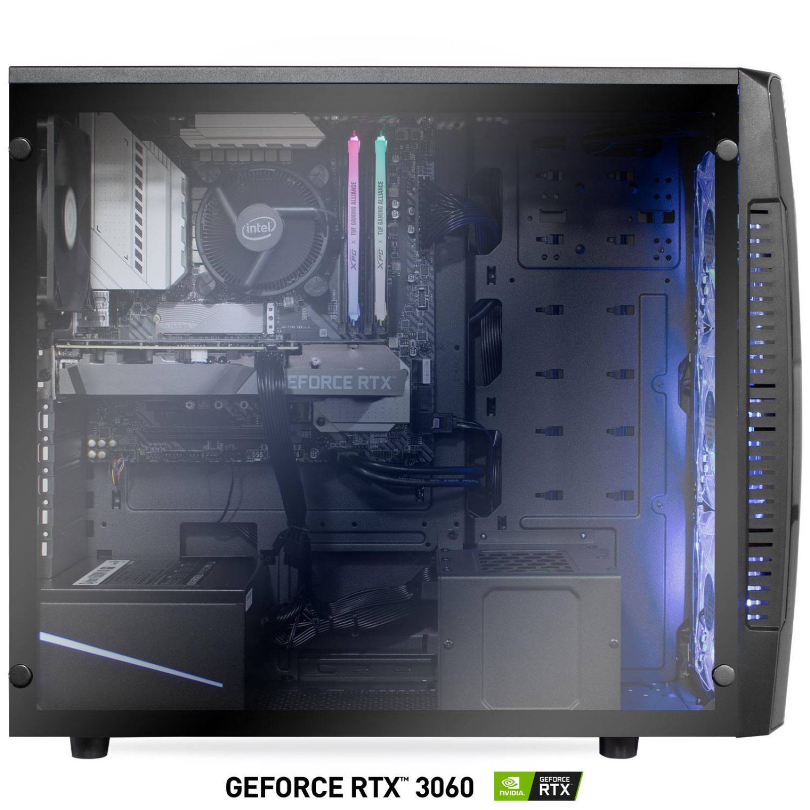 Xtreme PC Gamer Geforce RTX 3060 Core I7 10700F 16GB SSD 500GB 2TB WIFI