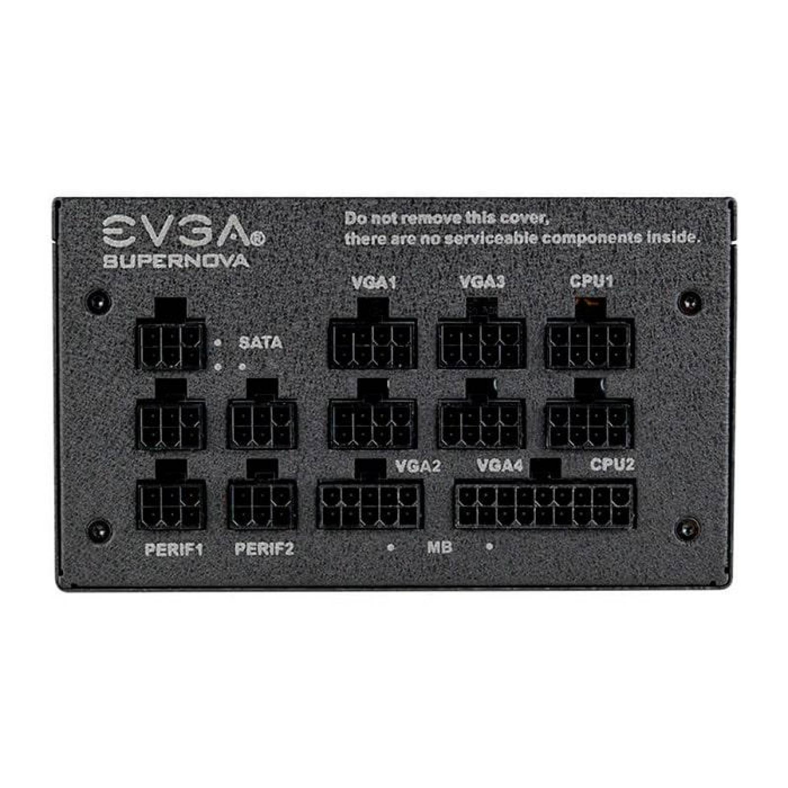 Fuente de Poder PC 750W Gamer EVGA SUPERNOVA G+80 Plus Gold 120-GP-0750-X1 