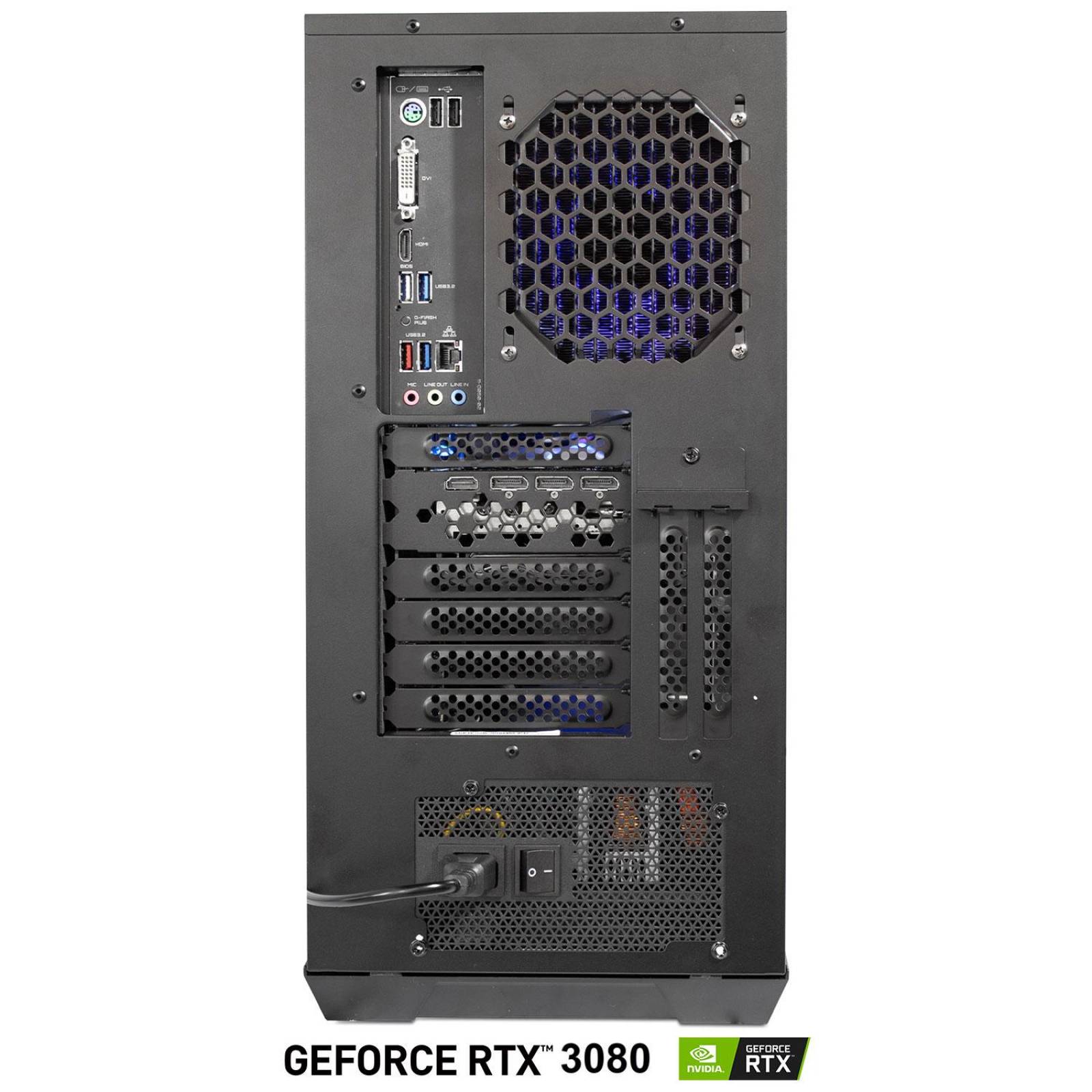 Xtreme PC Gamer RTX 3080 Ryzen 7 5800X 32GB SSD 512GB 14TB Sistema Liquido 