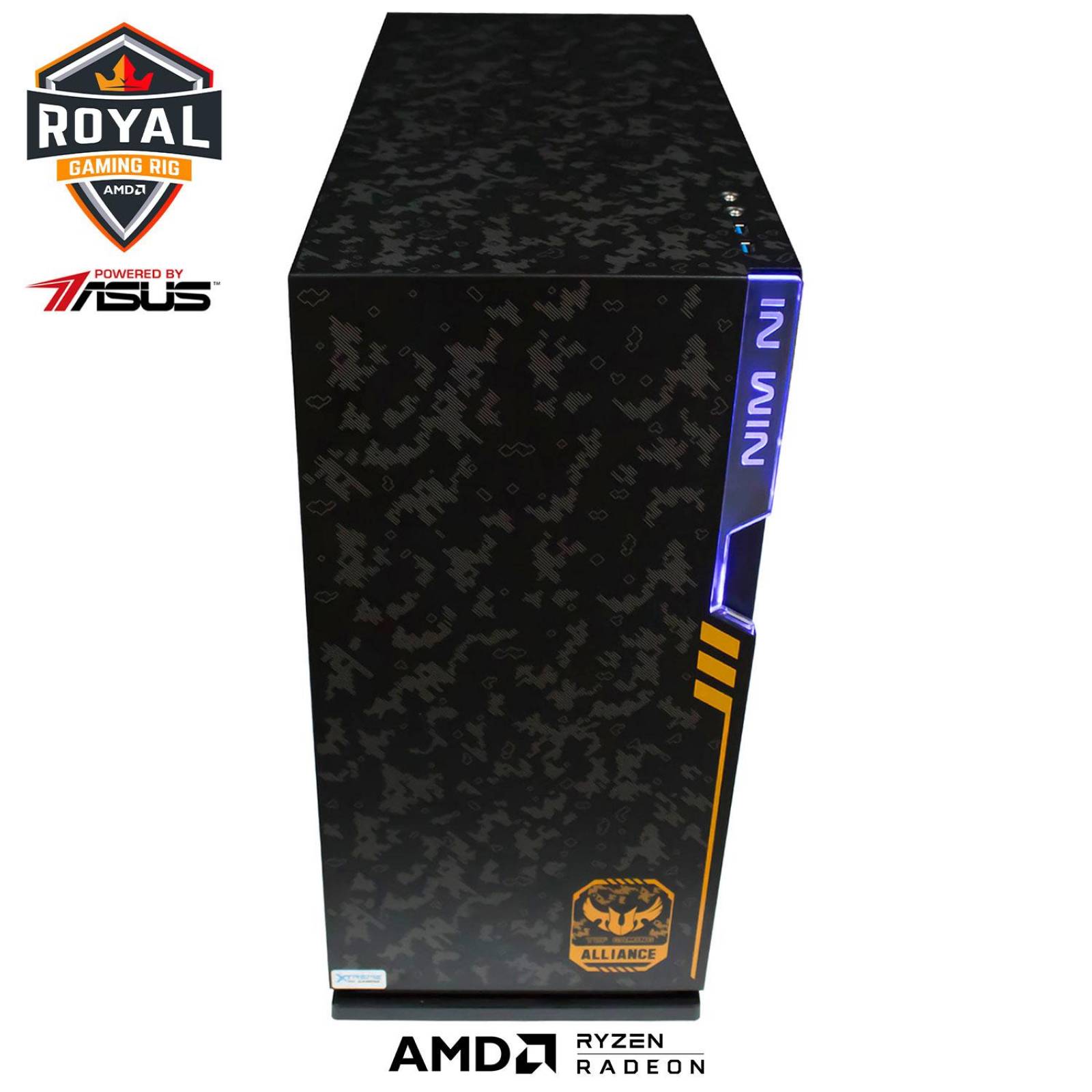Xtreme PC Gamer TUF AMD Radeon RX 5600 XT Ryzen 7 3700X 16GB SSD M2 480GB 2TB RGB 