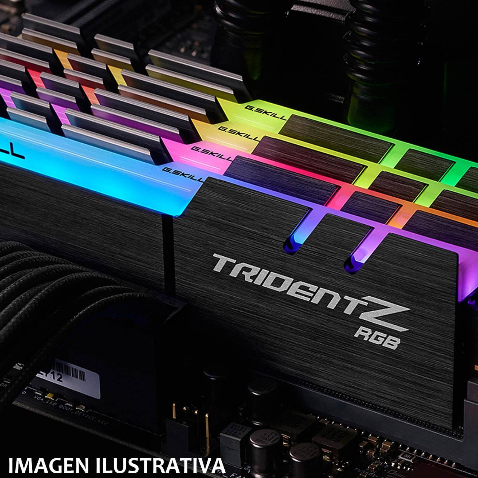 Memoria RAM DDR4 32GB 4000MHz G.SKILL Trident Z RGB 2x16GB F4-4000C18D-32GTZR 
