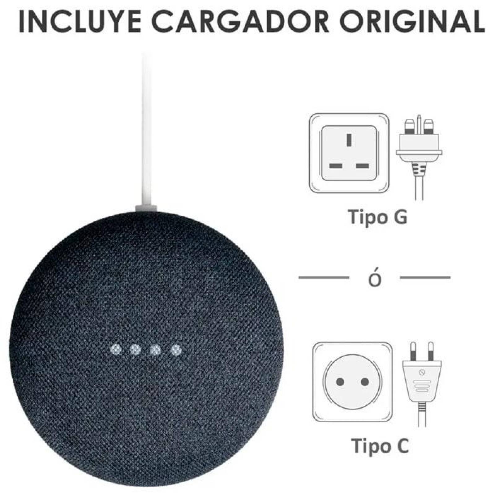 Bocina Bluetooth Google Home Mini Asistente Voz Inteligente 