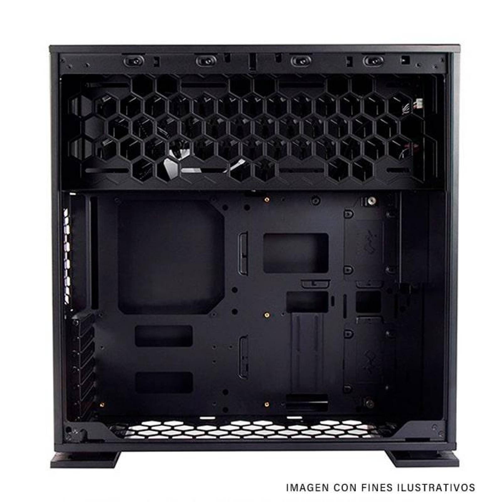 Gabinete Gamer IN WIN 303 WHITE ATX Media Torre Cristal Templado USB 3.0 