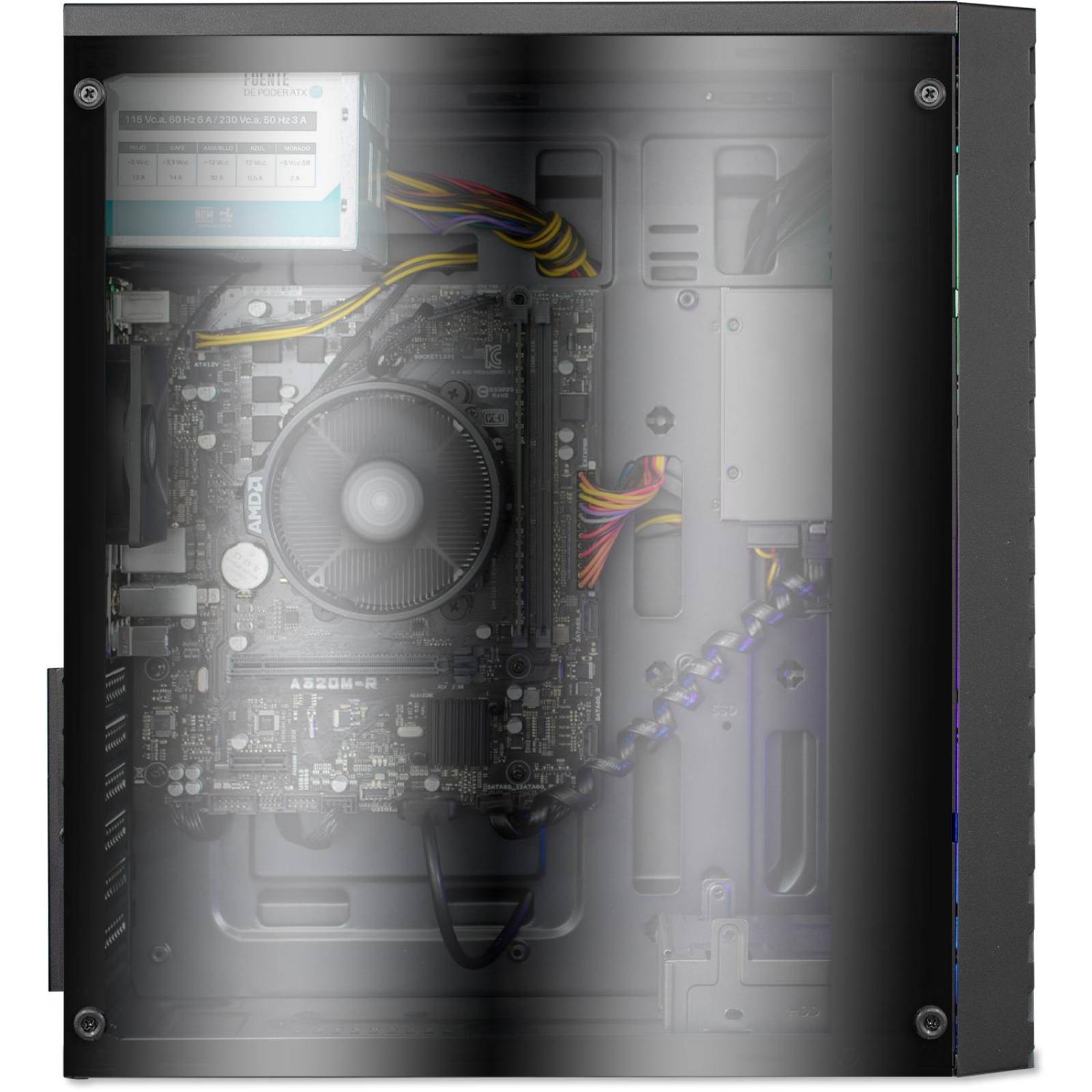 Xtreme PC Gamer AMD Radeon Vega 11 Ryzen 5 8GB SSD Monitor 24 WIFI 