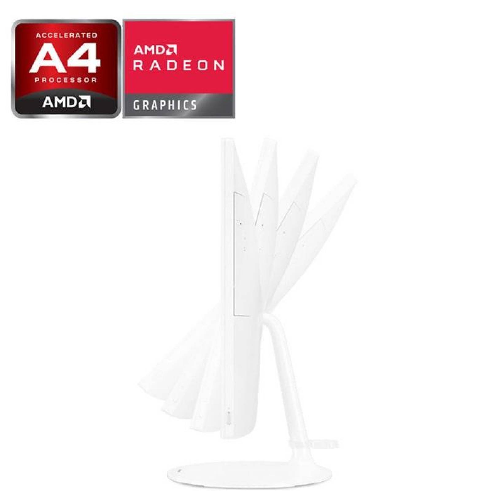 All In One Gamer LENOVO IdeaCentre 330-20AST AMD A4-9125 8GB 1TB Pantalla 19.5