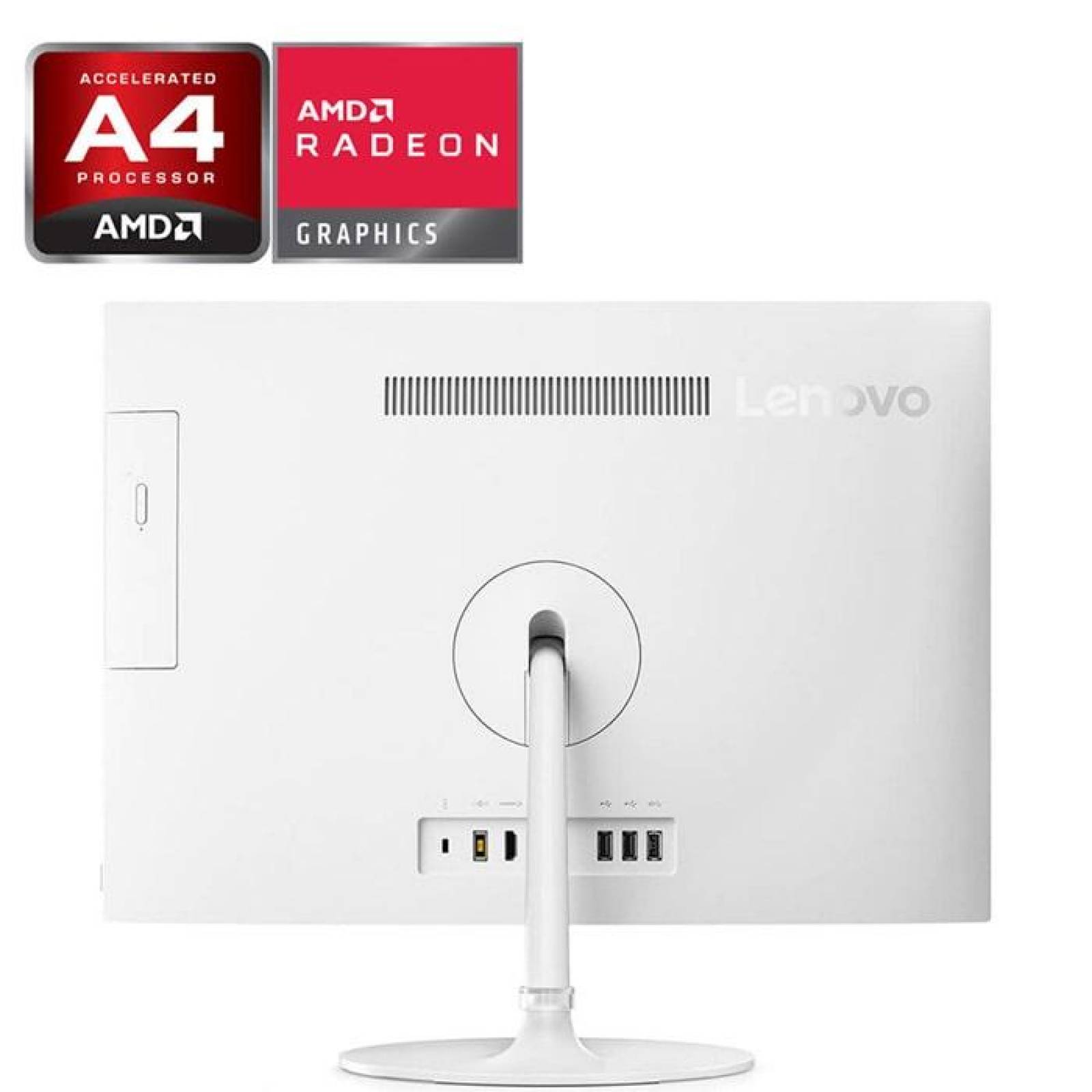 All In One Gamer LENOVO IdeaCentre 330-20AST AMD A4-9125 8GB 1TB Pantalla 19.5