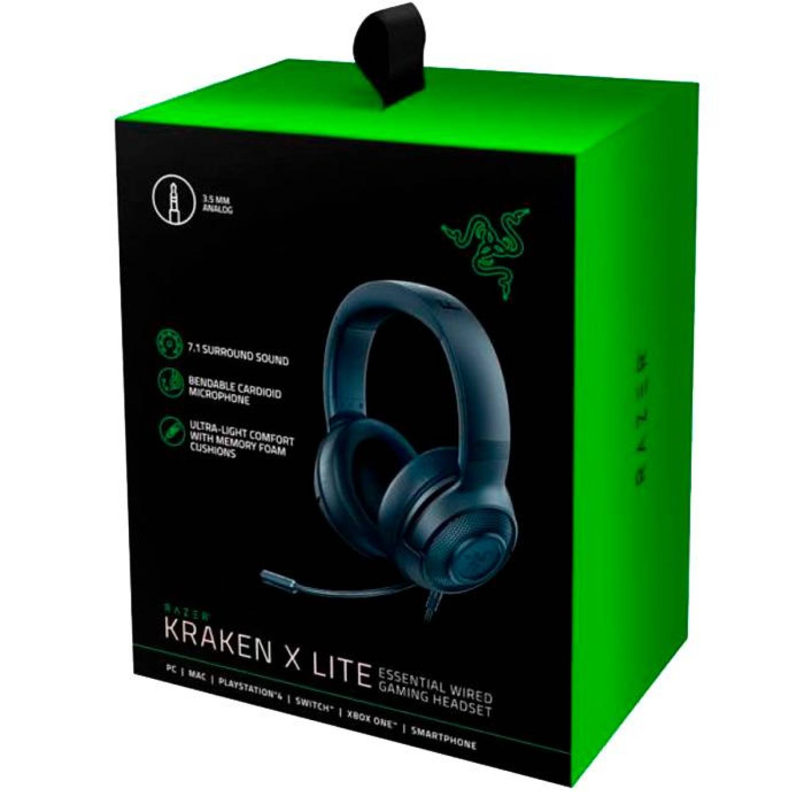 Audifonos Gamer RAZER Kraken X Lite Xbox Switch PS4 Mobile 