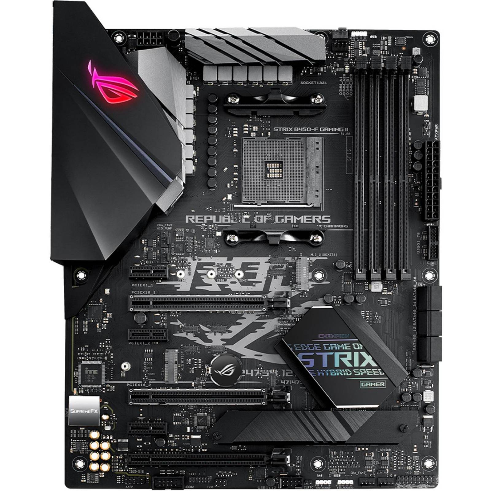 Tarjeta Madre ASUS ROG STRIX B450-F Gaming II AM4 DDR4 ATX