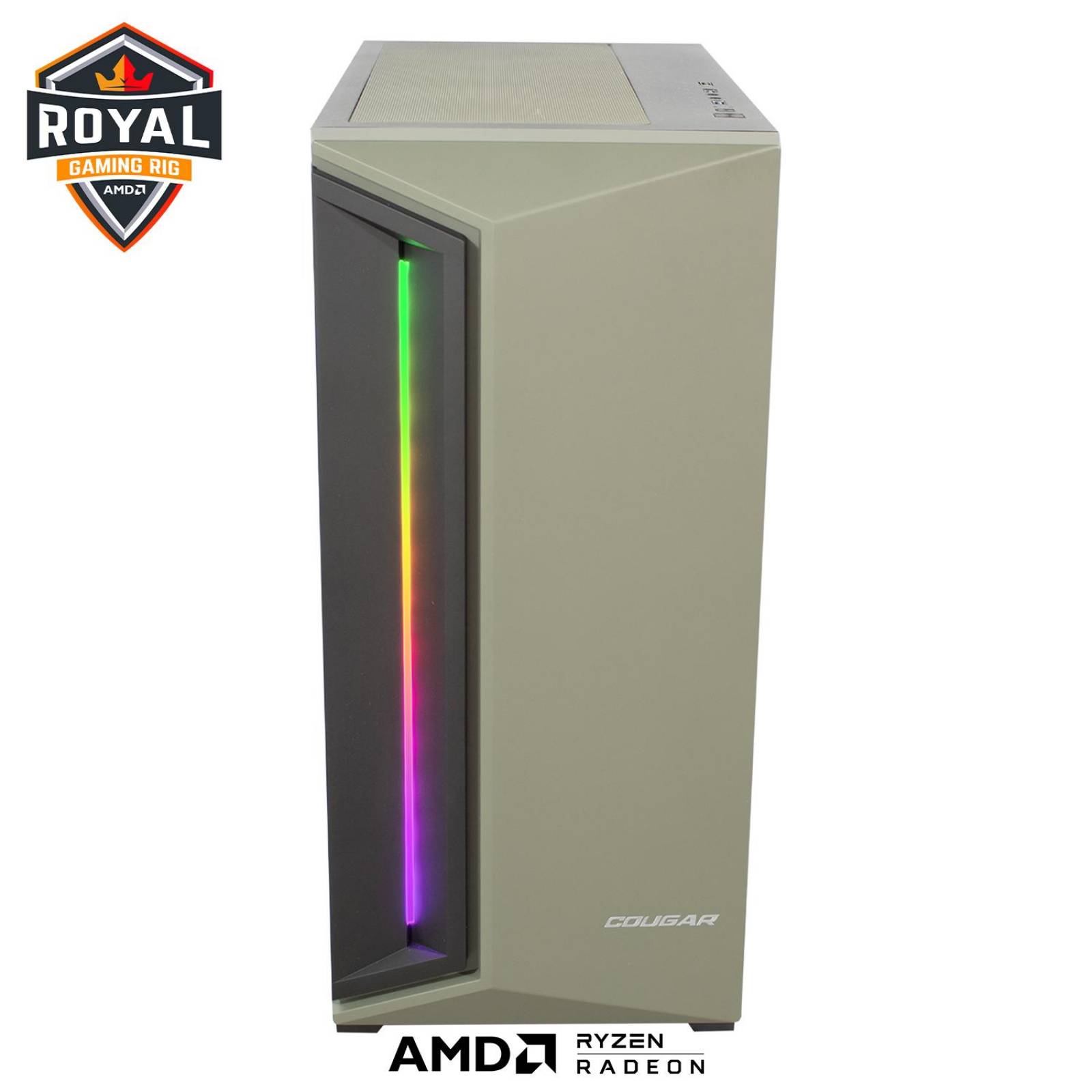 Xtreme PC Gamer AMD Radeon RX 5700 XT Ryzen 5 5600X 16GB SSD 500GB HDD 3TB RGB 