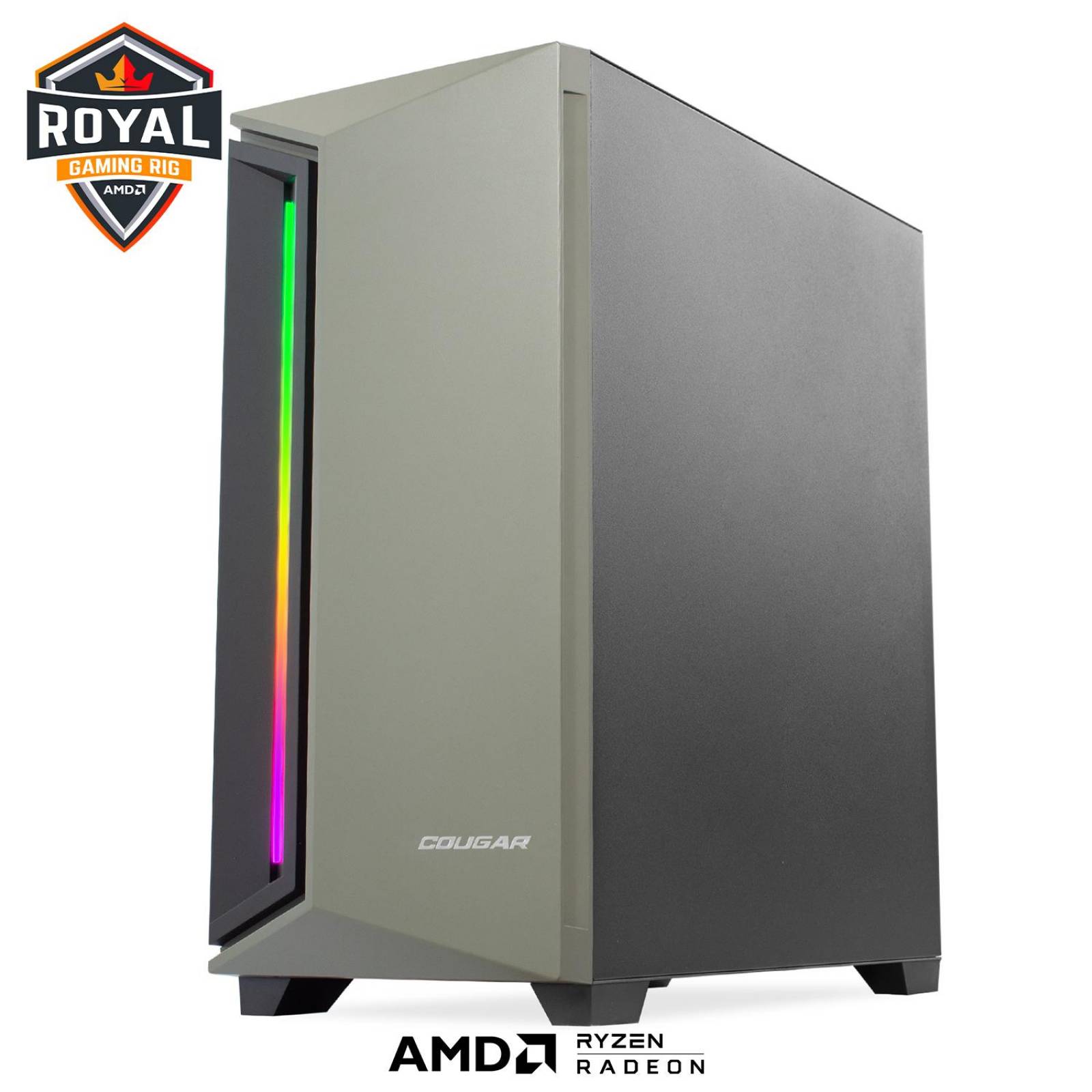 Xtreme PC Gamer AMD Radeon RX 5700 XT Ryzen 5 5600X 16GB SSD 500GB HDD 3TB RGB 