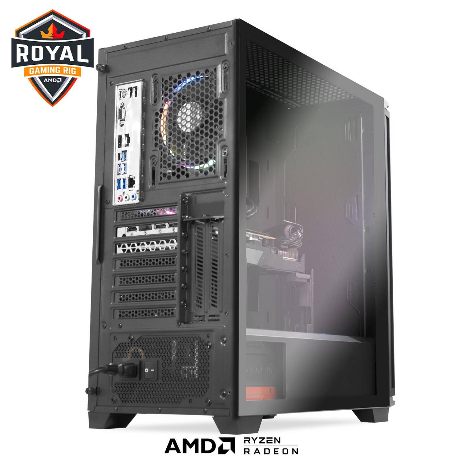 Xtreme PC Gamer AMD Radeon RX 5700 XT Ryzen 5 5600X 16GB SSD 500GB HDD 3TB RGB 