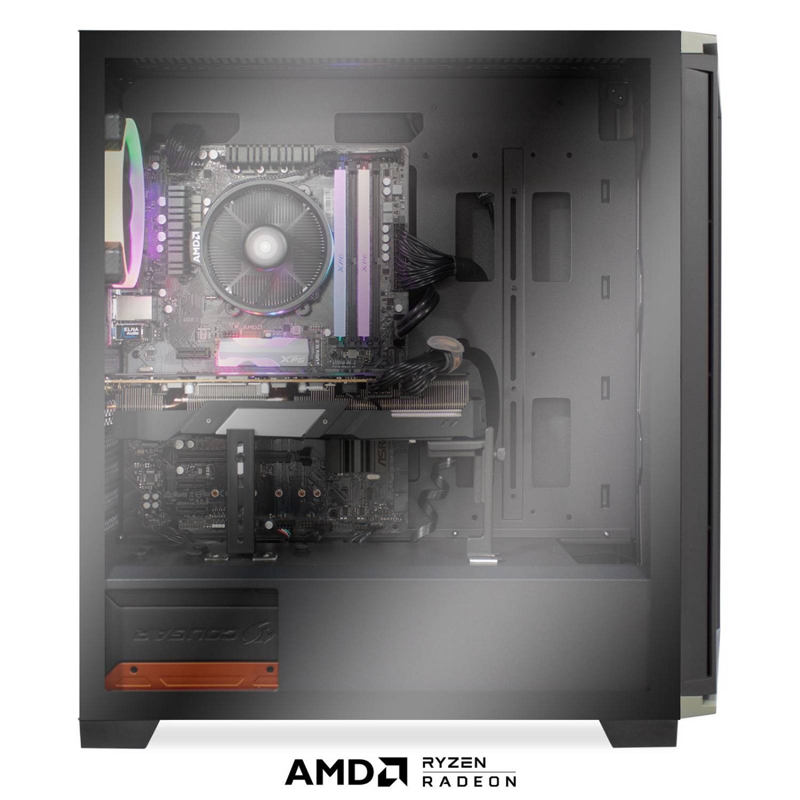 Xtreme PC Gamer AMD Radeon RX 5700 XT Ryzen 5 5600X 16GB SSD 500GB HDD 3TB RGB 