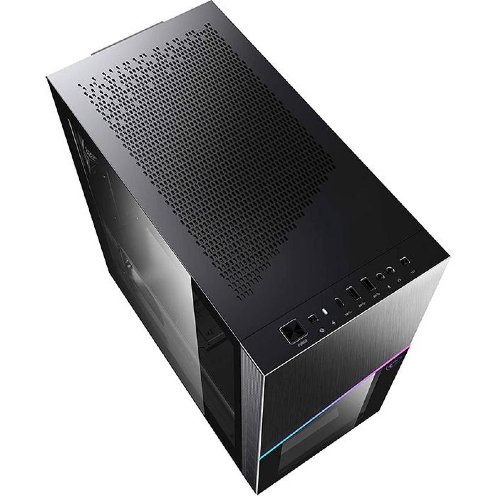 Gabinete Gamer MSI MPG SEKIRA 100R 4 FAN ARGB EATX USB C Cristal Templado