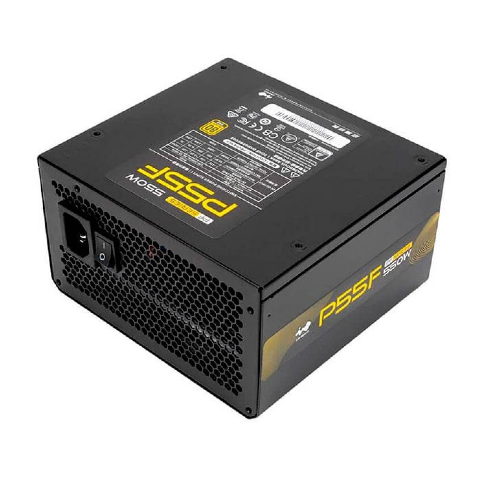 Fuente de Poder PC 550W Gamer IN WIN 80 Plus Gold P55F IW-PS-PF550W