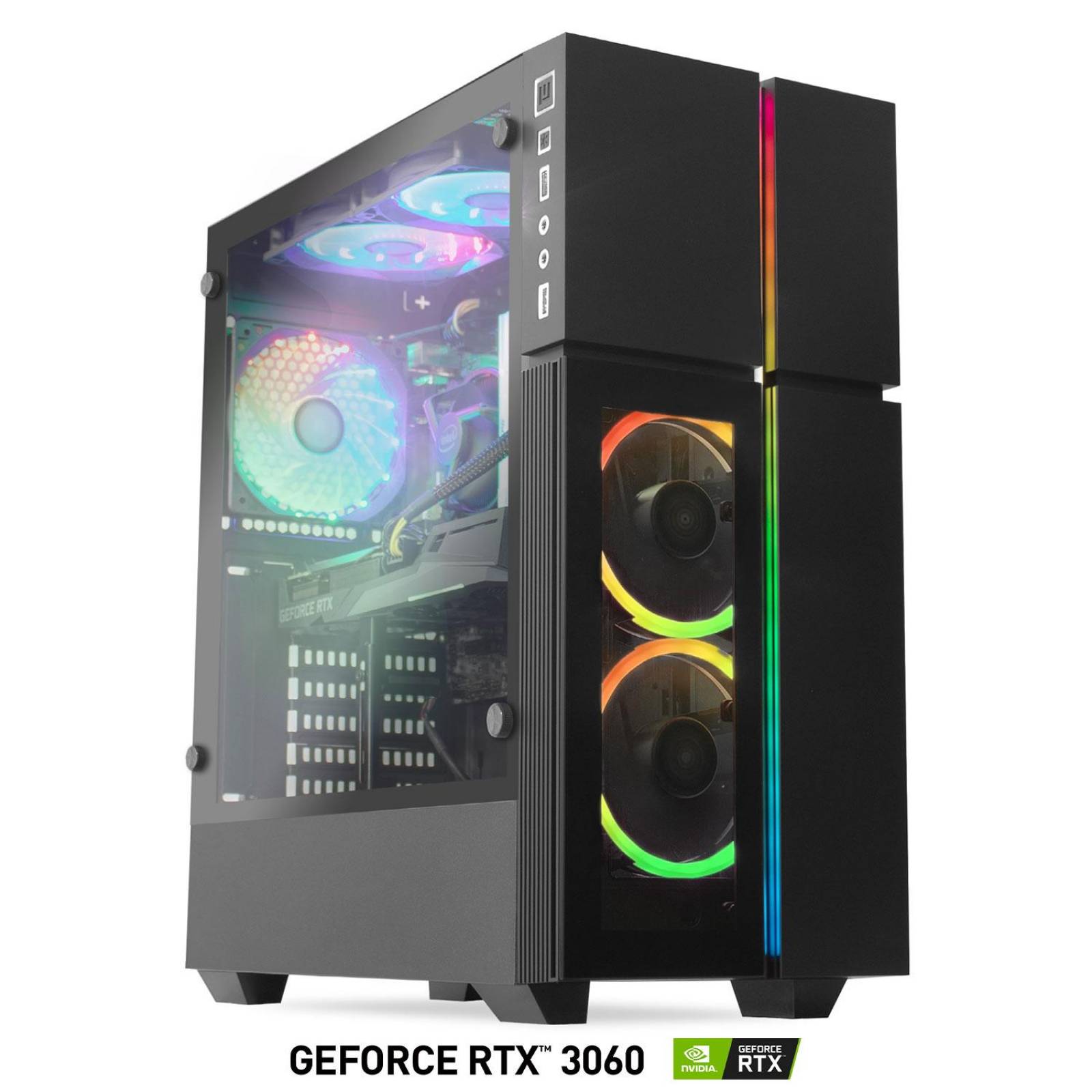 Xtreme PC Gamer Geforce RTX 3060 Intel Core I7 10700F 16GB SSD 2TB ARGB 