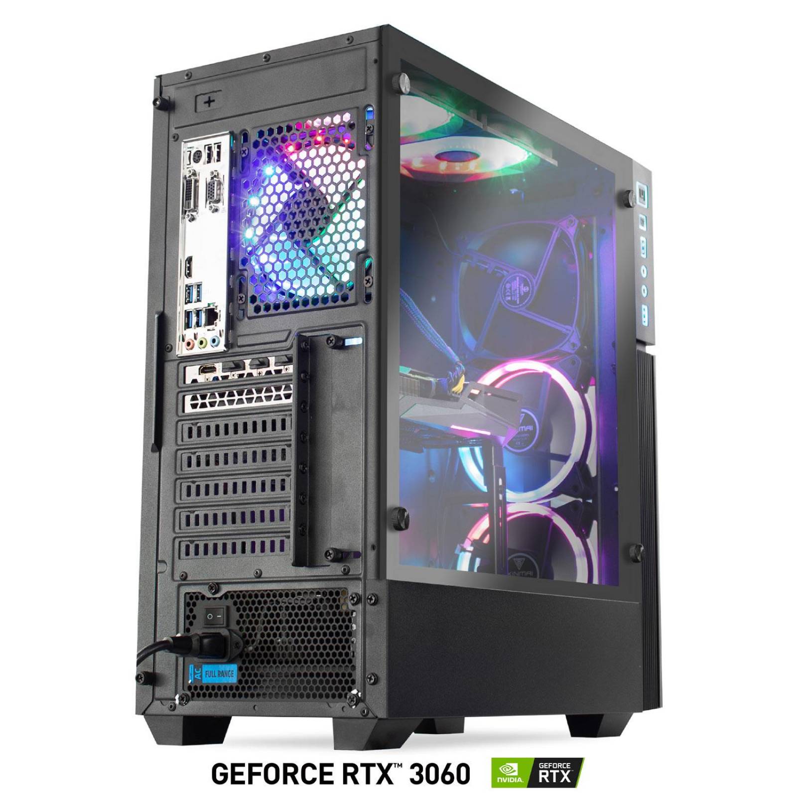 Xtreme PC Gamer Geforce RTX 3060 Intel Core I7 10700F 16GB SSD 2TB ARGB 