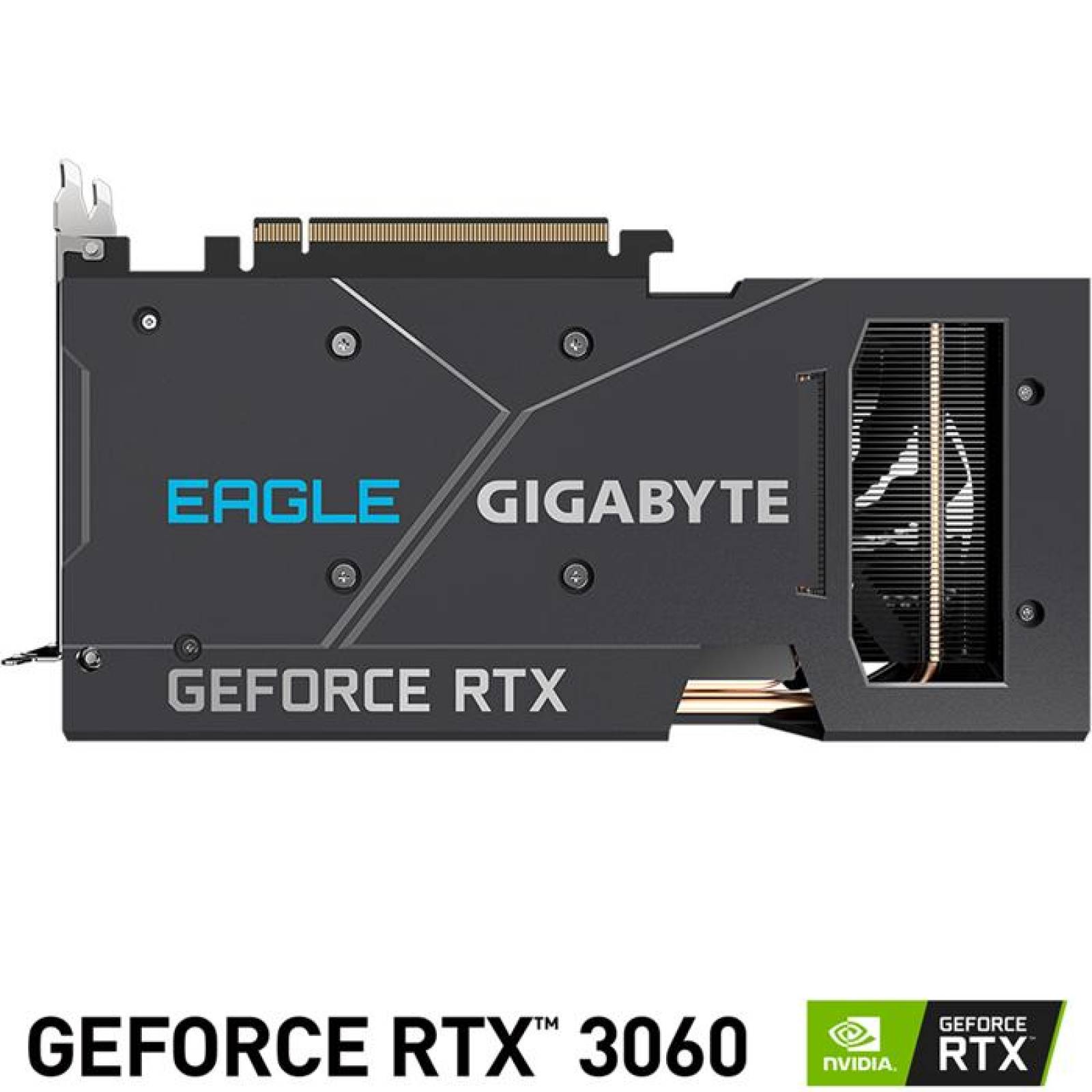Tarjeta de Video GIGABYTE GeForce RTX 3060 EAGLE OC 12GB GDDR6 GV-N3060EAGLE OC-12GD 