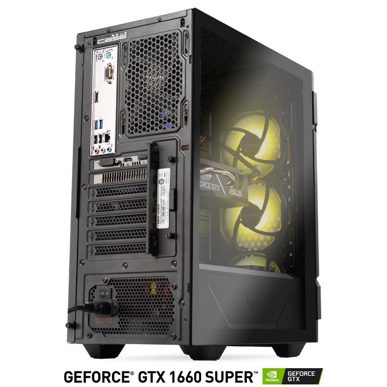 Xtreme PC Gamer PBA TUF Geforce GTX 1660 Super I5 10400F 16GB SSD 240GB 3TB Monitor 144HZ 